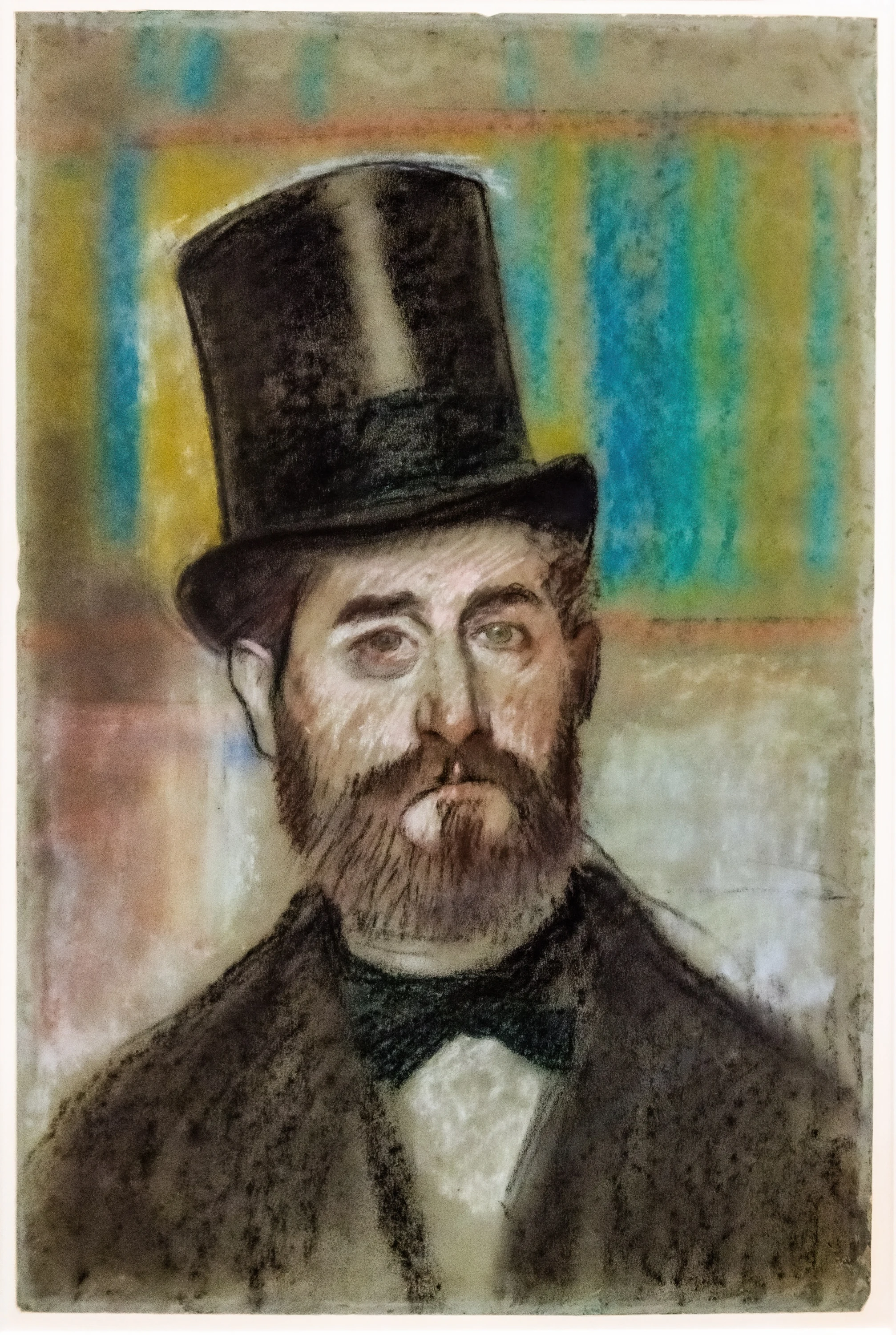L'Homme au gibus, Edgar Degas