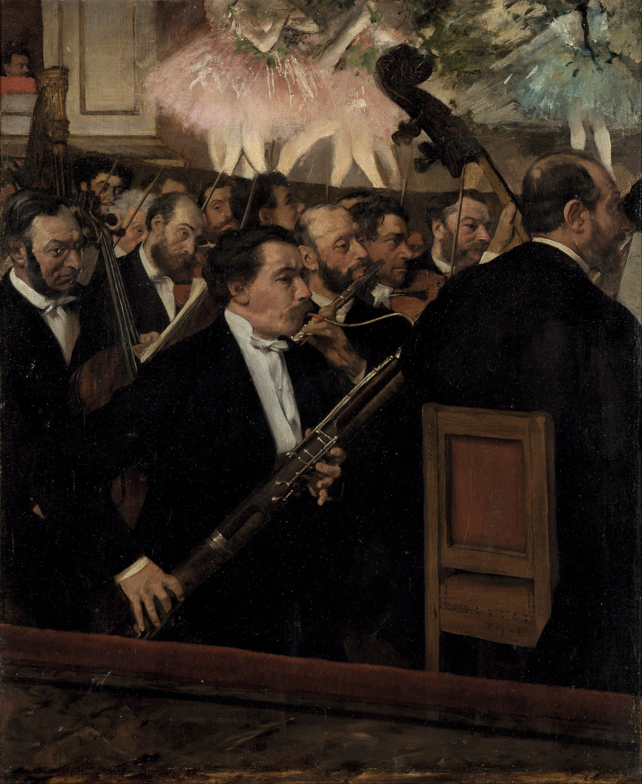 L'Orchestre de l'Opéra, Edgar Degas