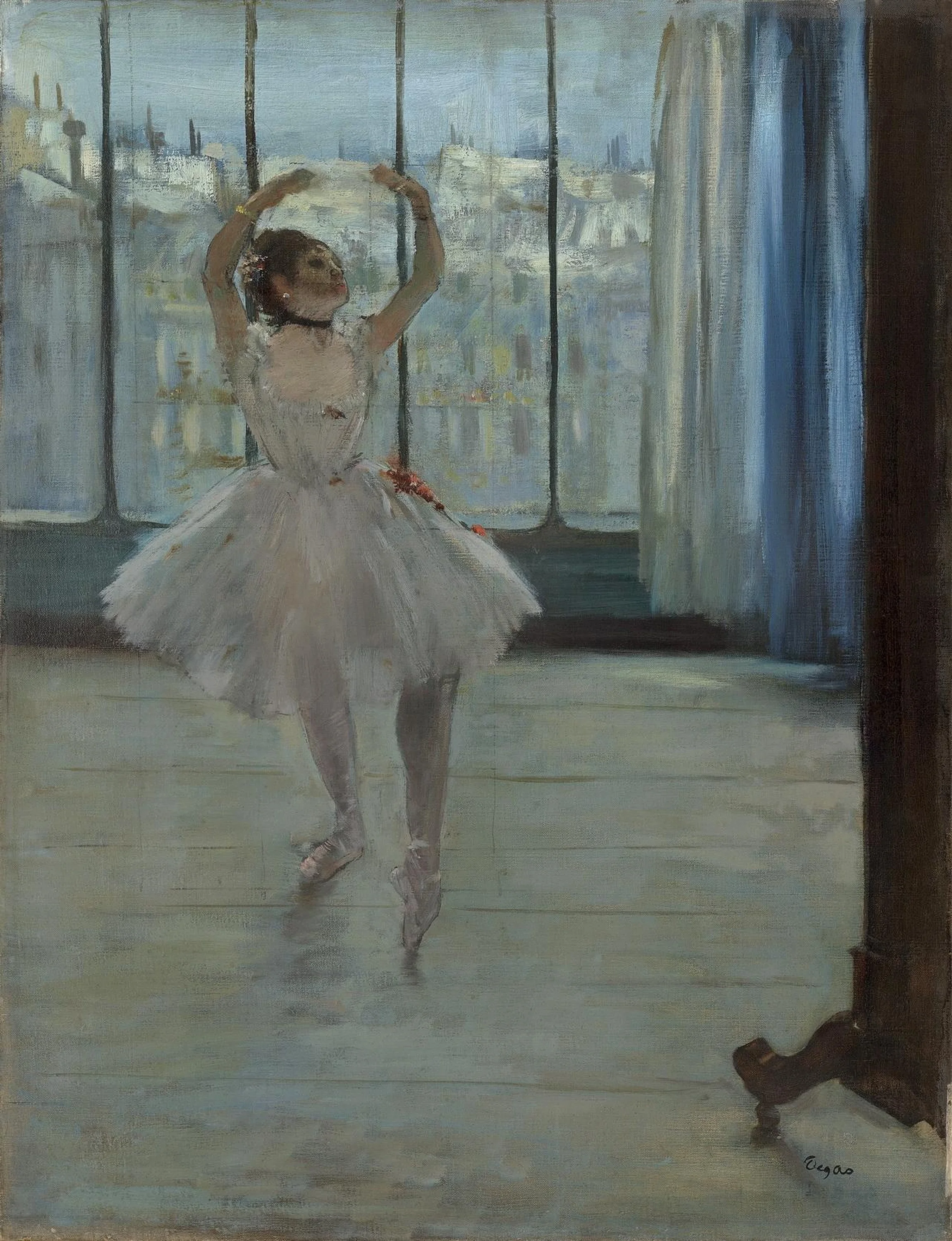 La Danseuse dans l'atelier du photographe, Edgar Degas
