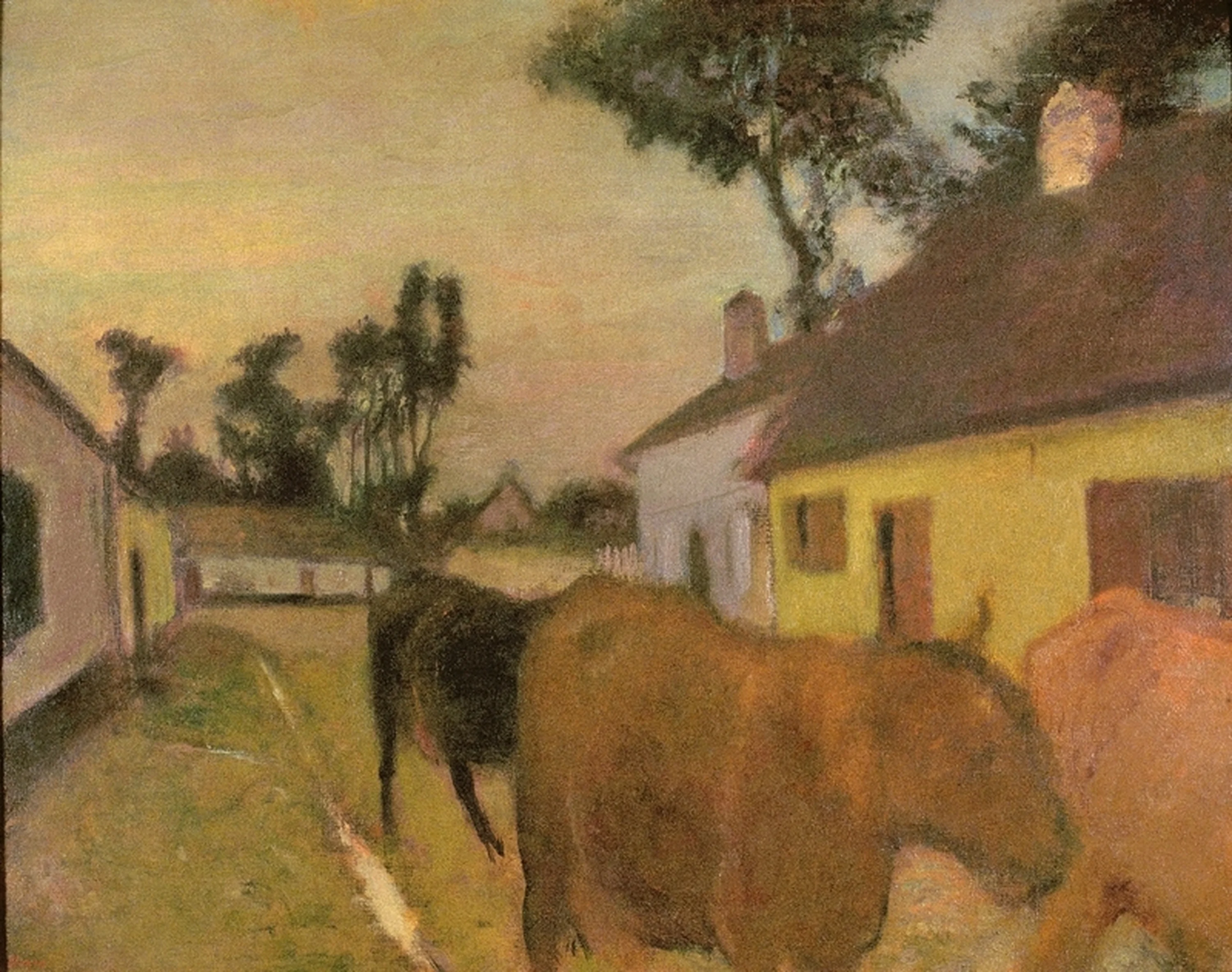 La rentrée du troupeau, Edgar Degas