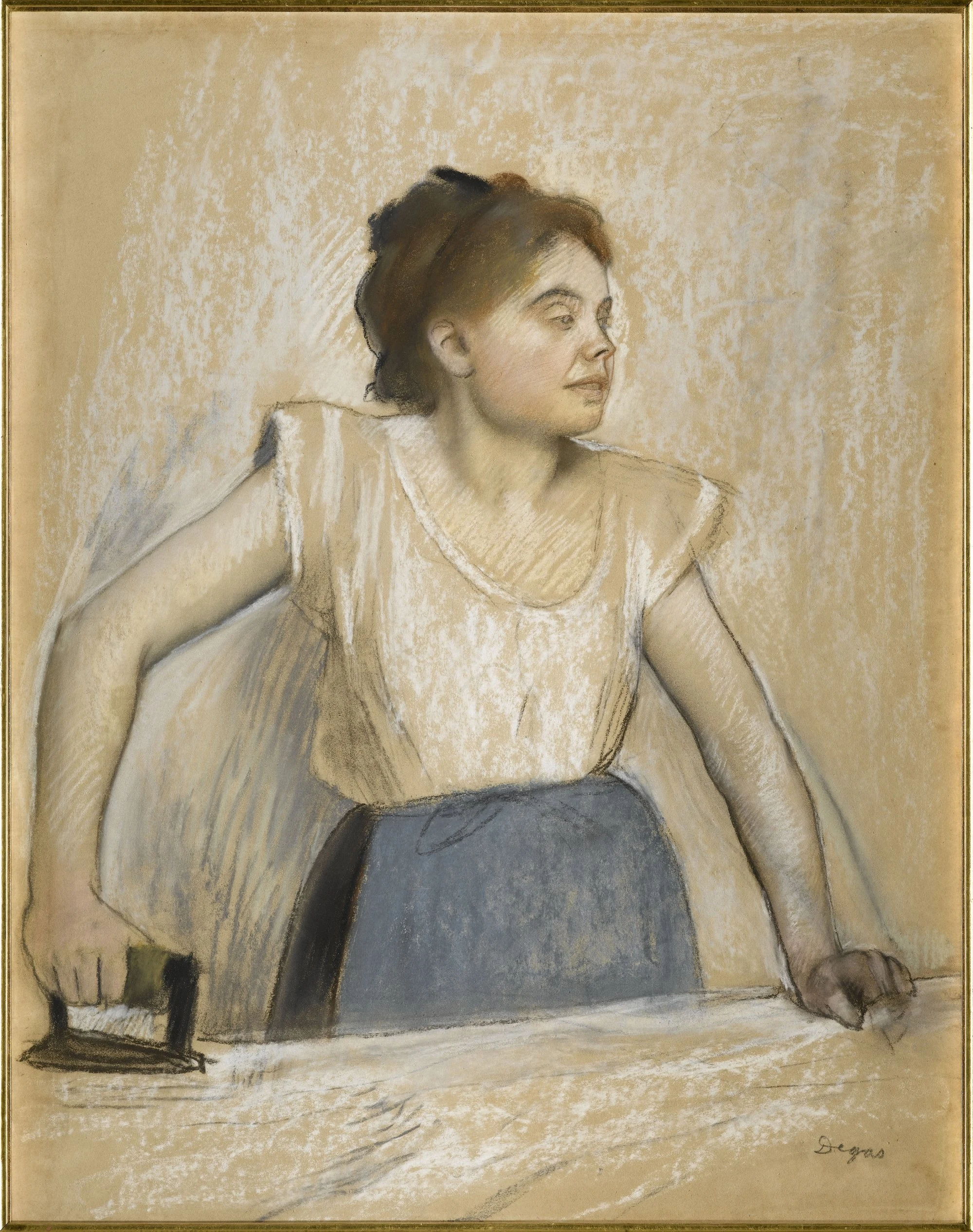 La repasseuse, Edgar Degas