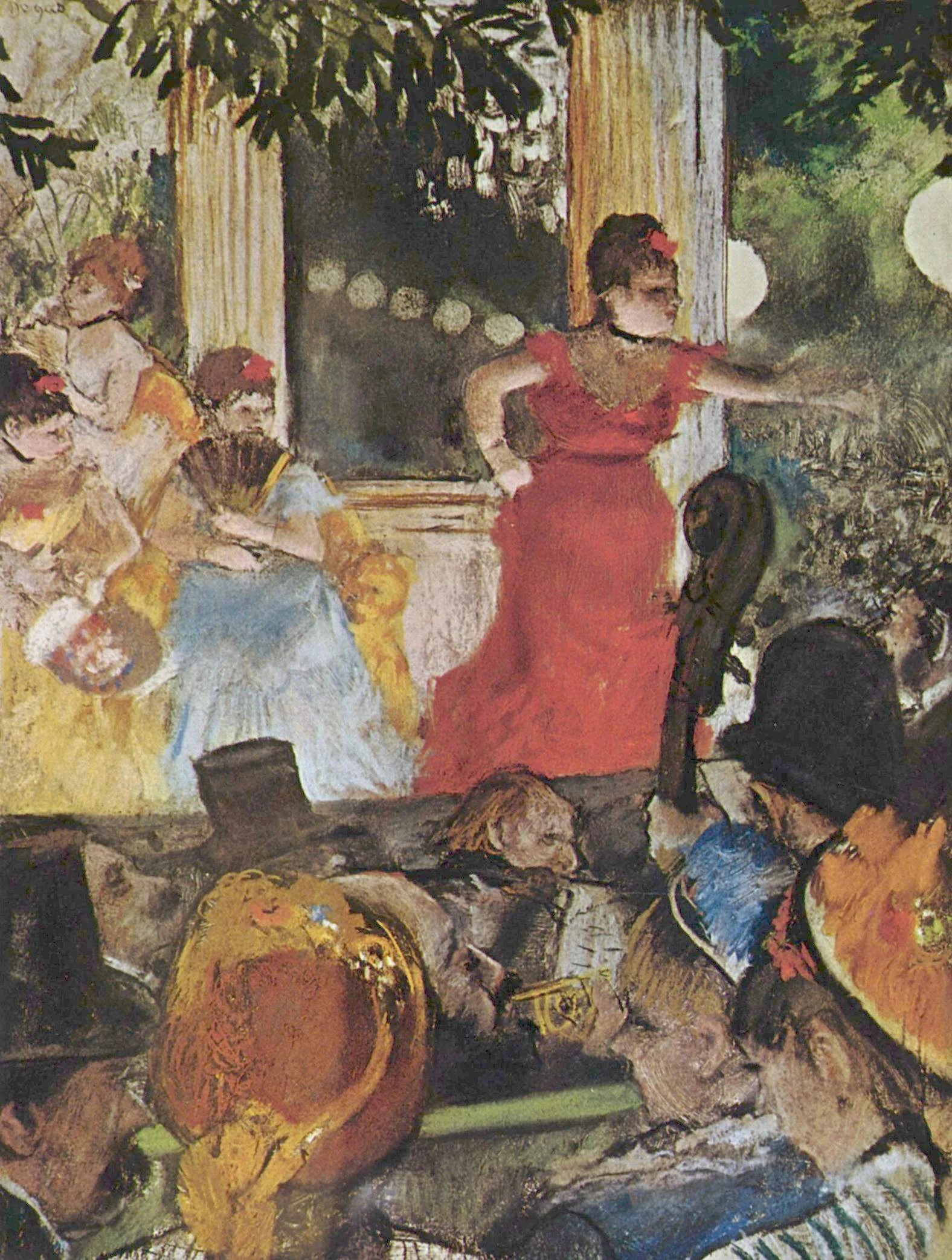 Le Café-concert aux ambassadeurs, Edgar Degas