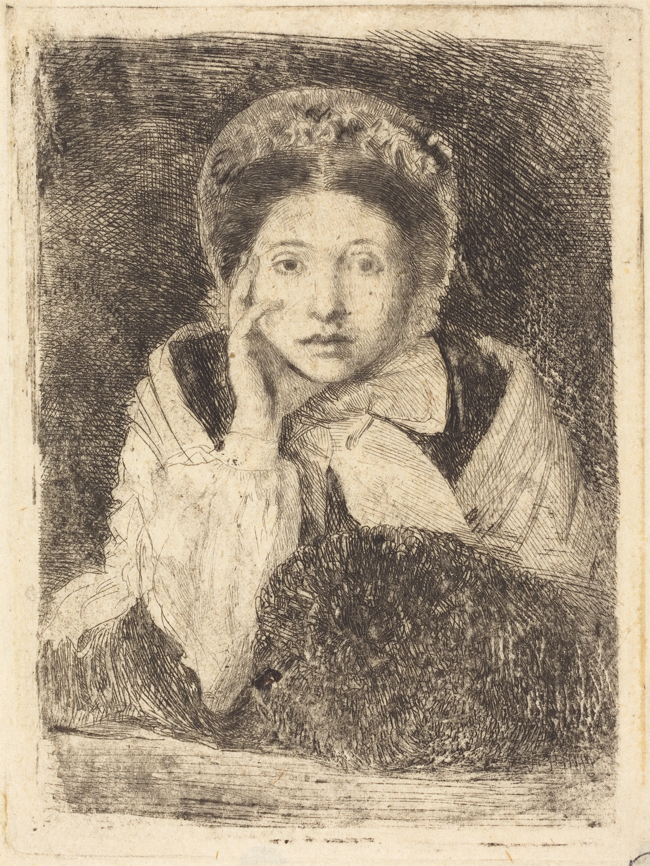 Marguerite De Gas, the Artist's Sister (Marguerite De Gas, soeur de l'artiste), Edgar Degas
