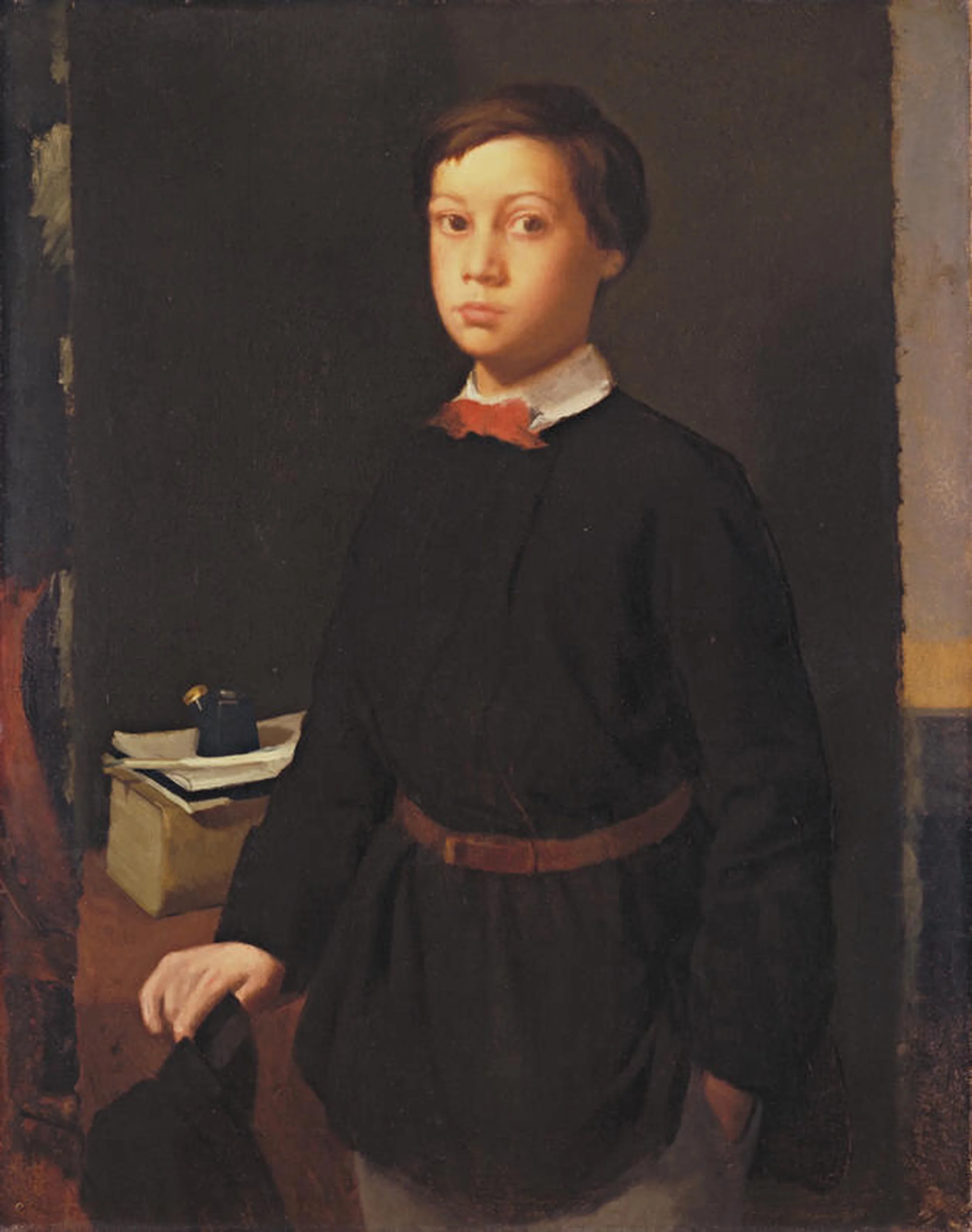 René de Gas à l'encrier, Edgar Degas