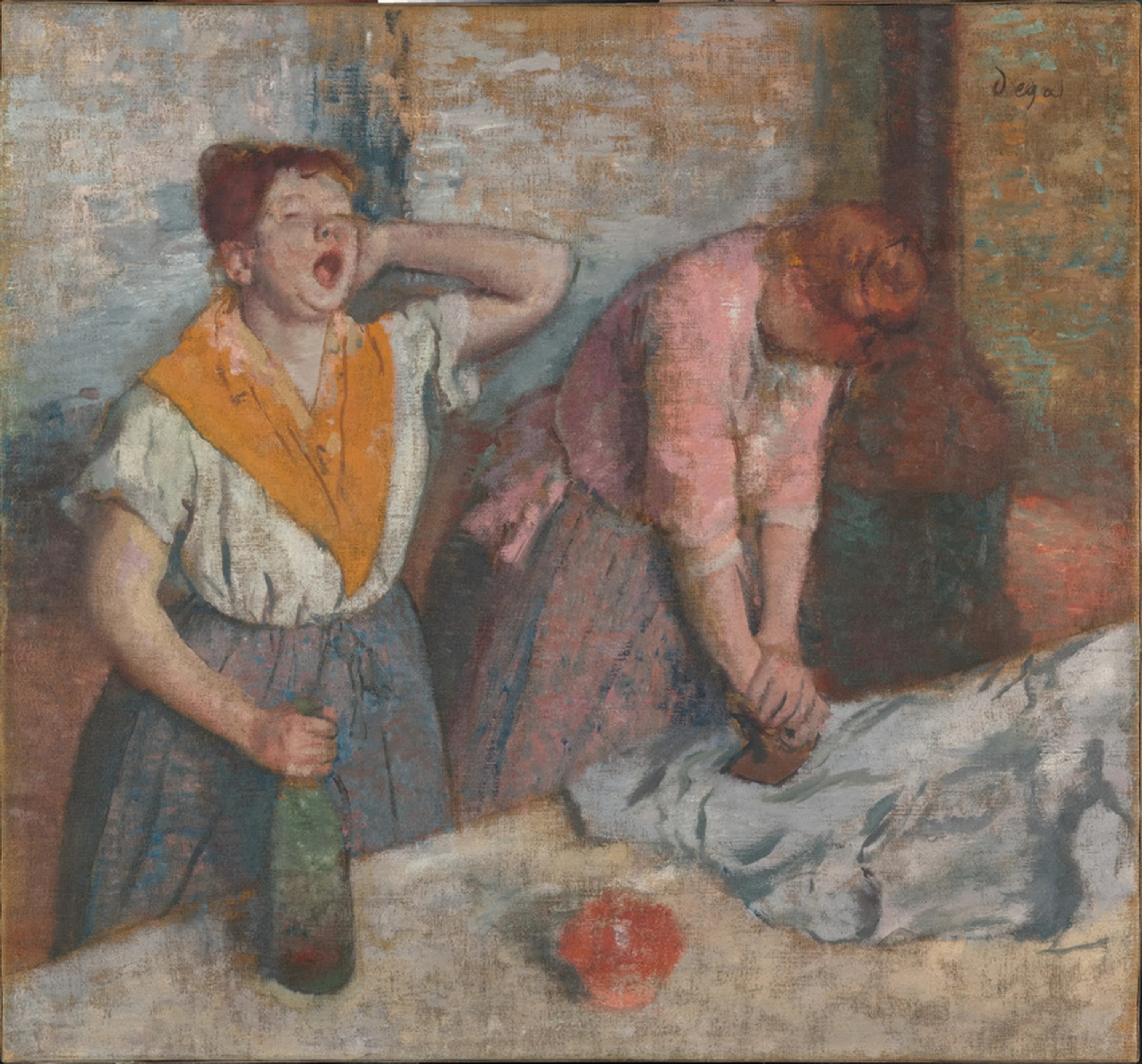 Repasseuses, Edgar Degas