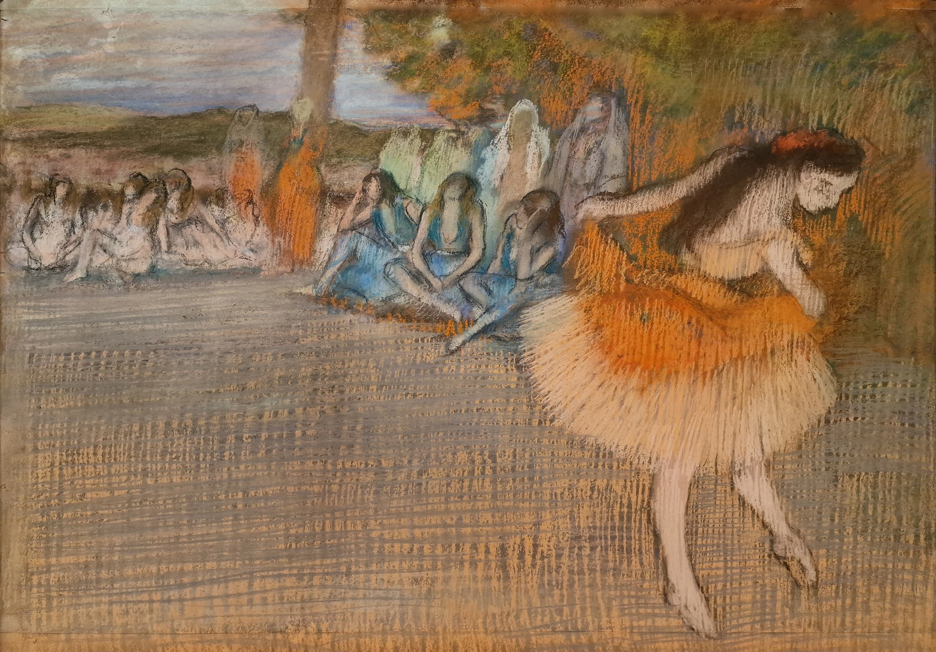 Scène de ballet, Edgar Degas