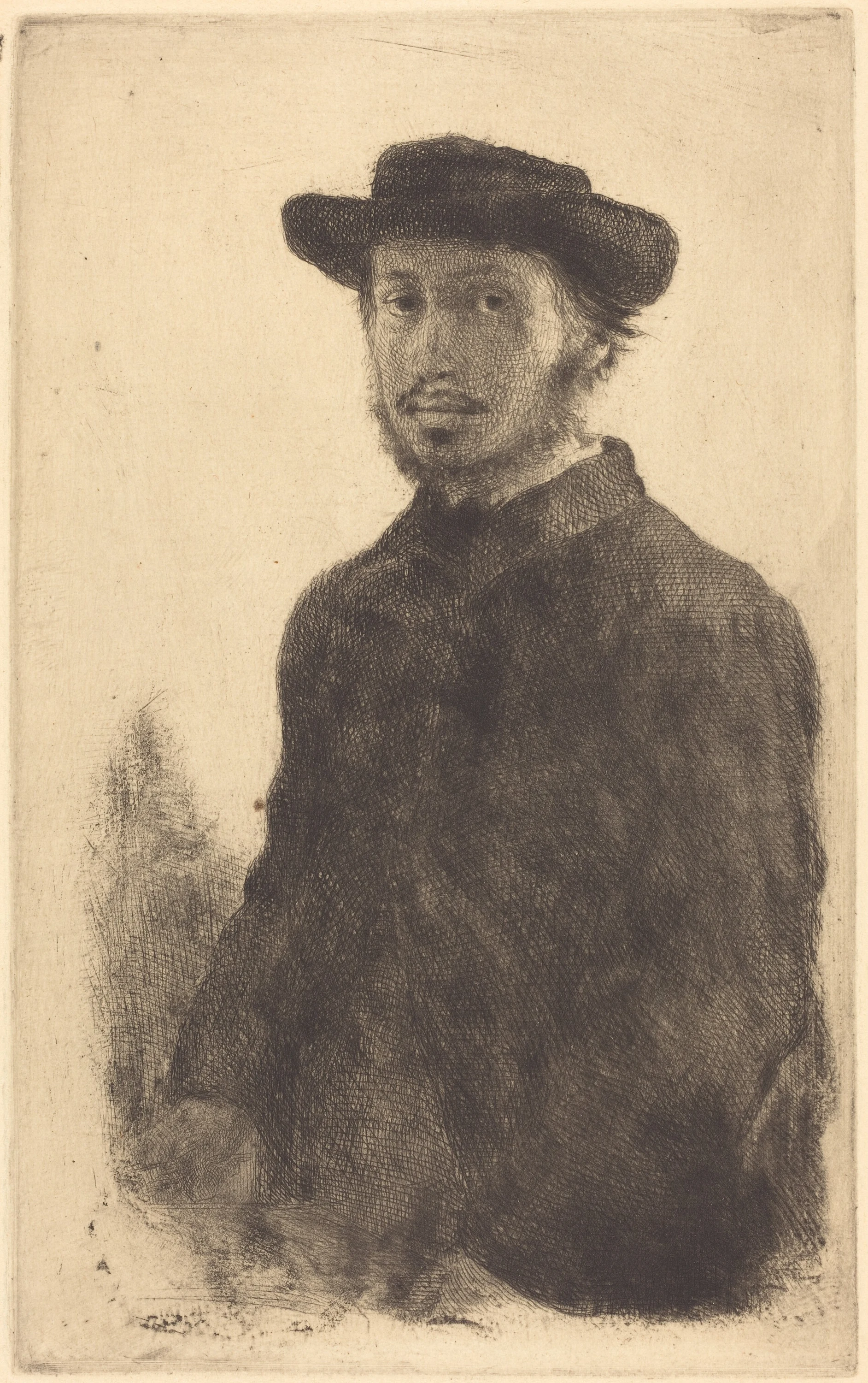 Self-Portrait (Edgar Degas, par lui-même), Edgar Degas