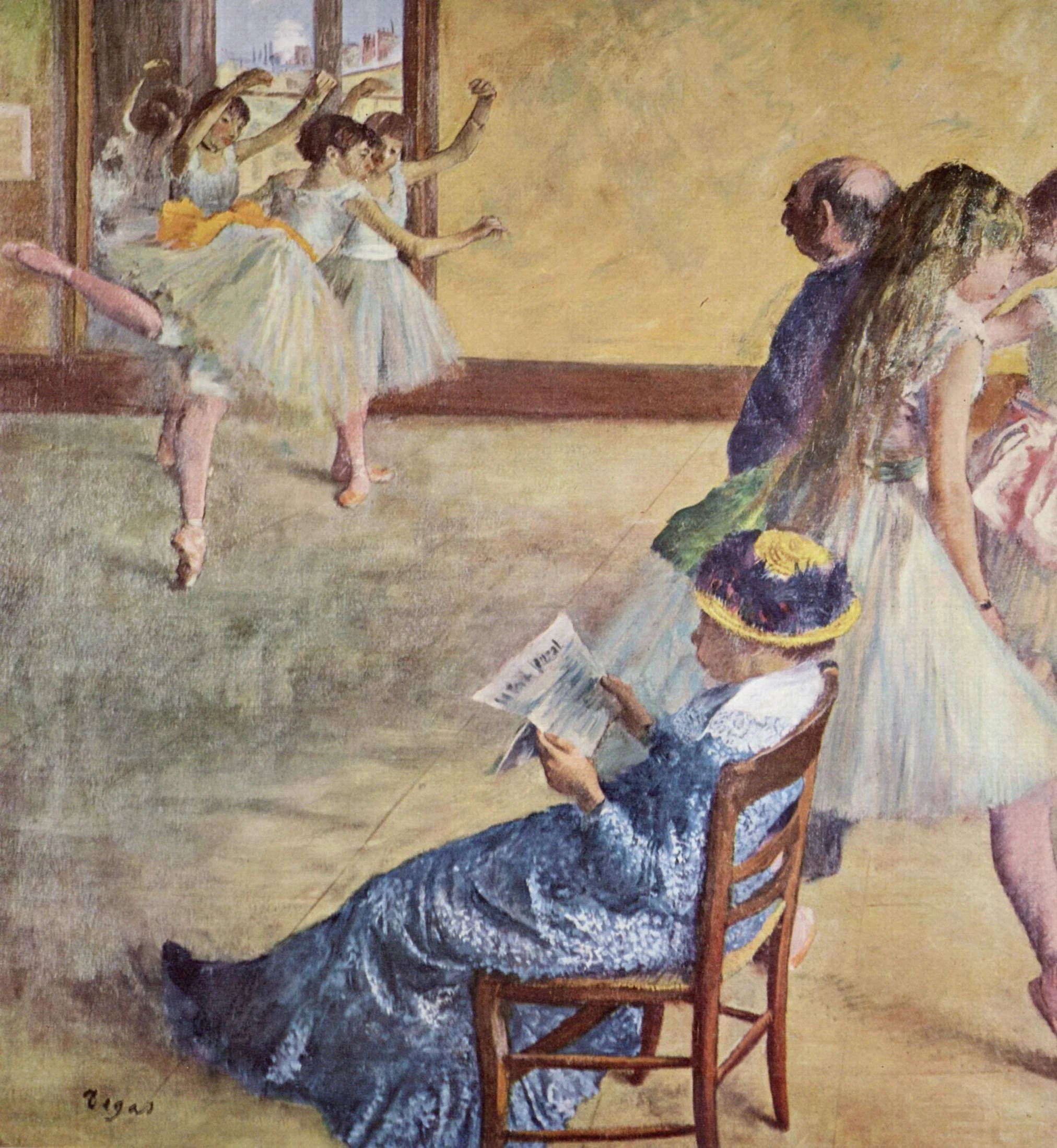 The Ballet Class, Edgar Degas