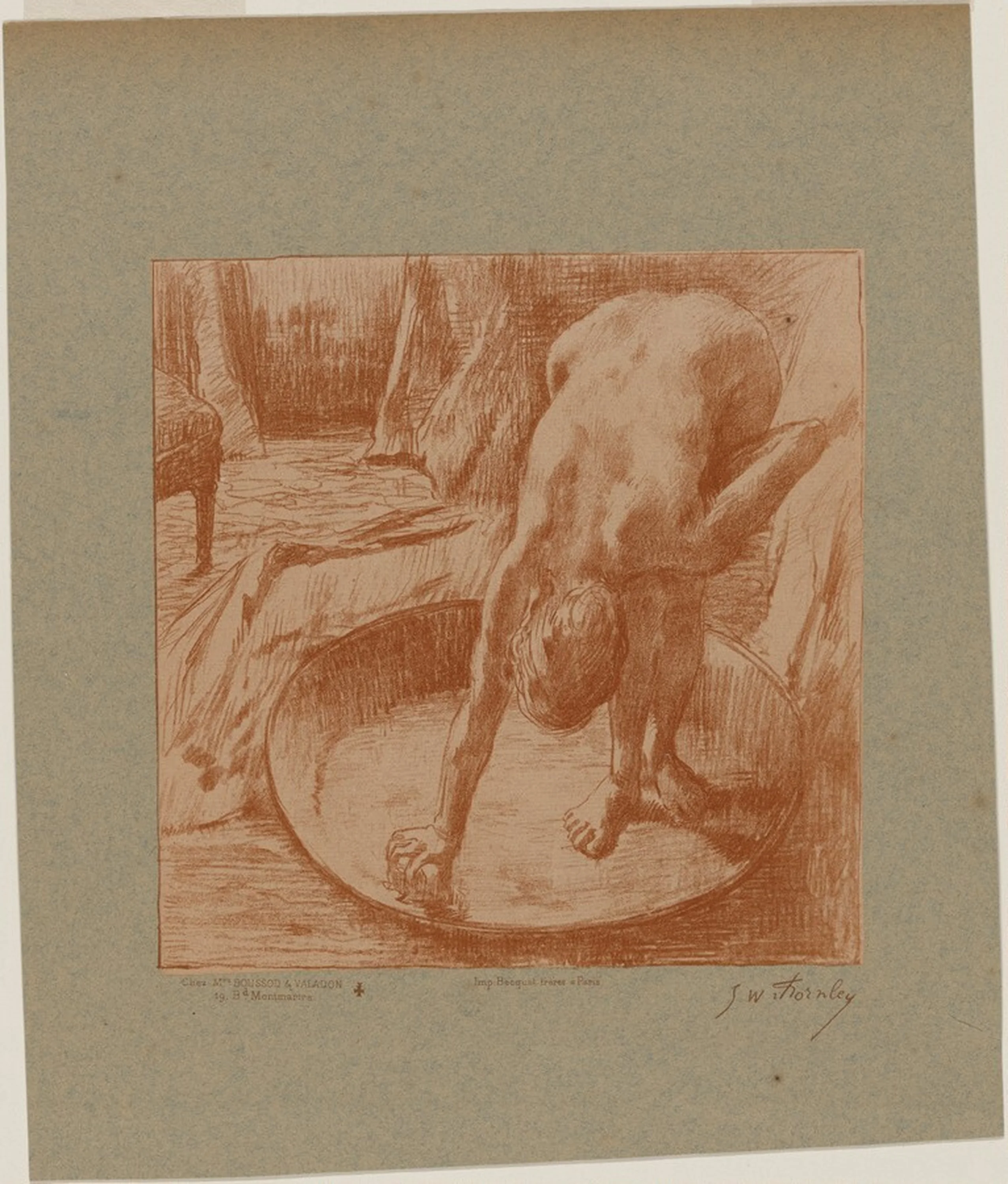 The Bath, Edgar Degas