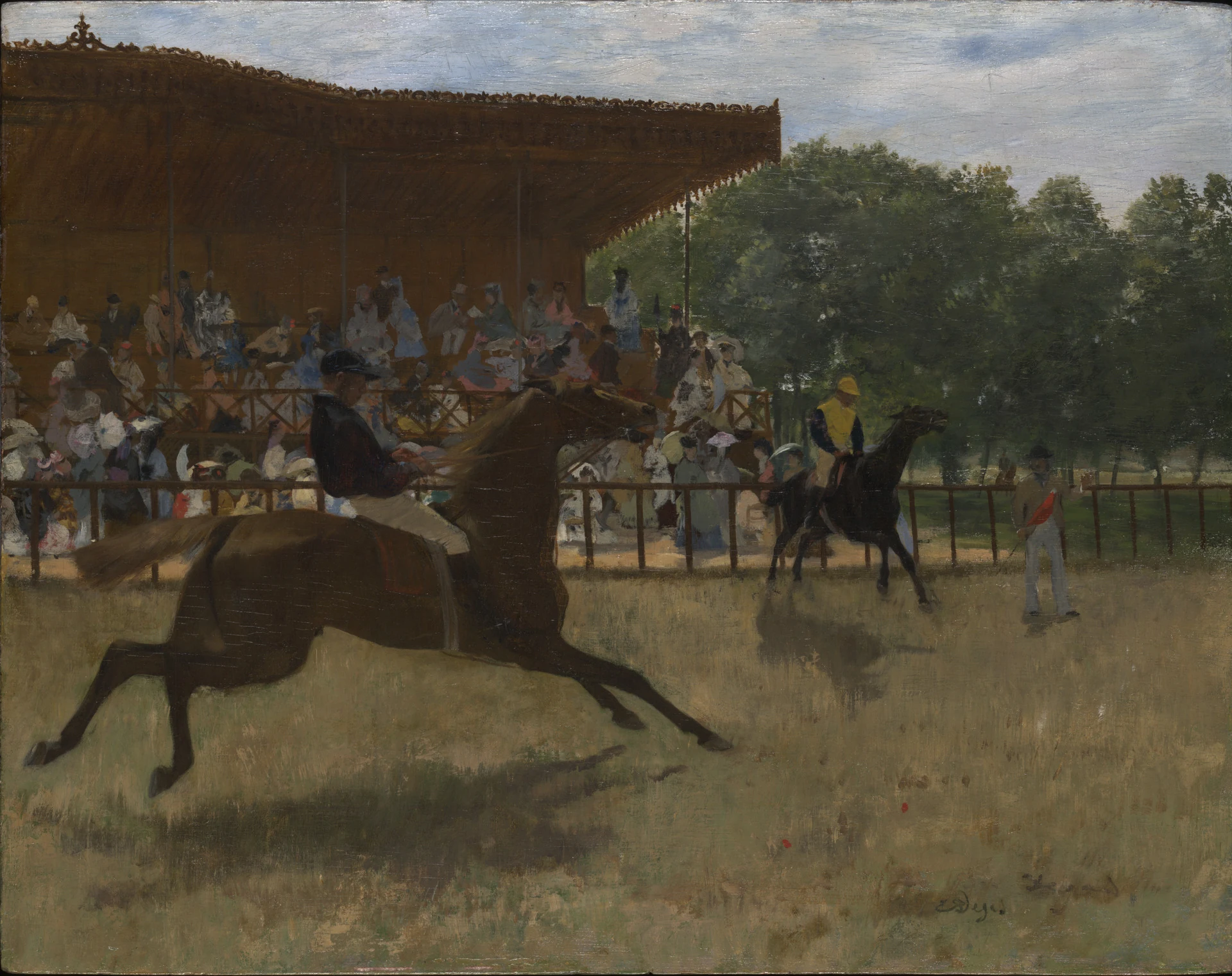 The False Start, Edgar Degas