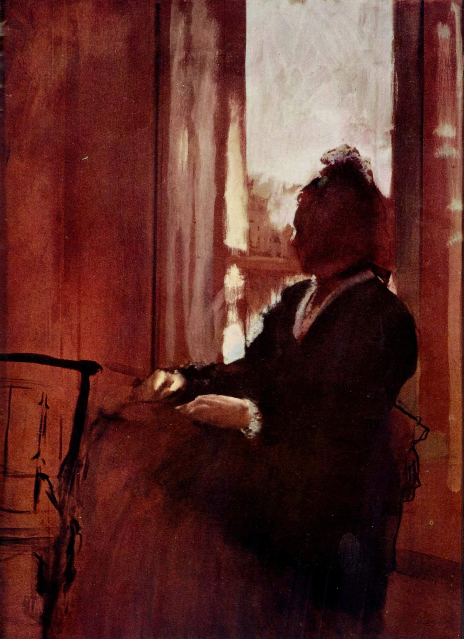 Woman at a Window, Edgar Degas