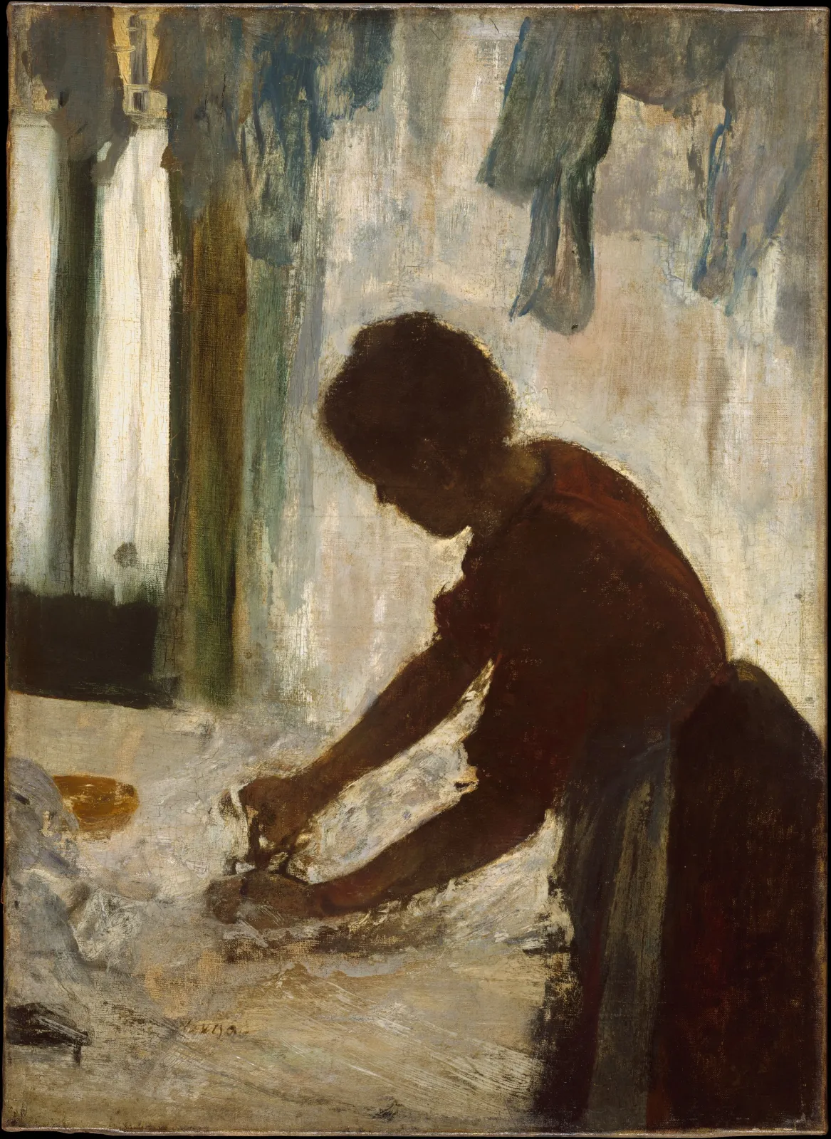 A Woman Ironing, Edgar Degas