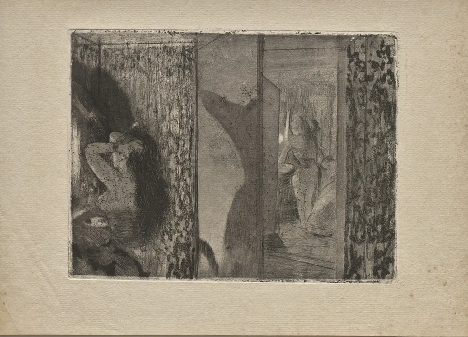 Actresses in Their Dressing Rooms, Edgar Degas