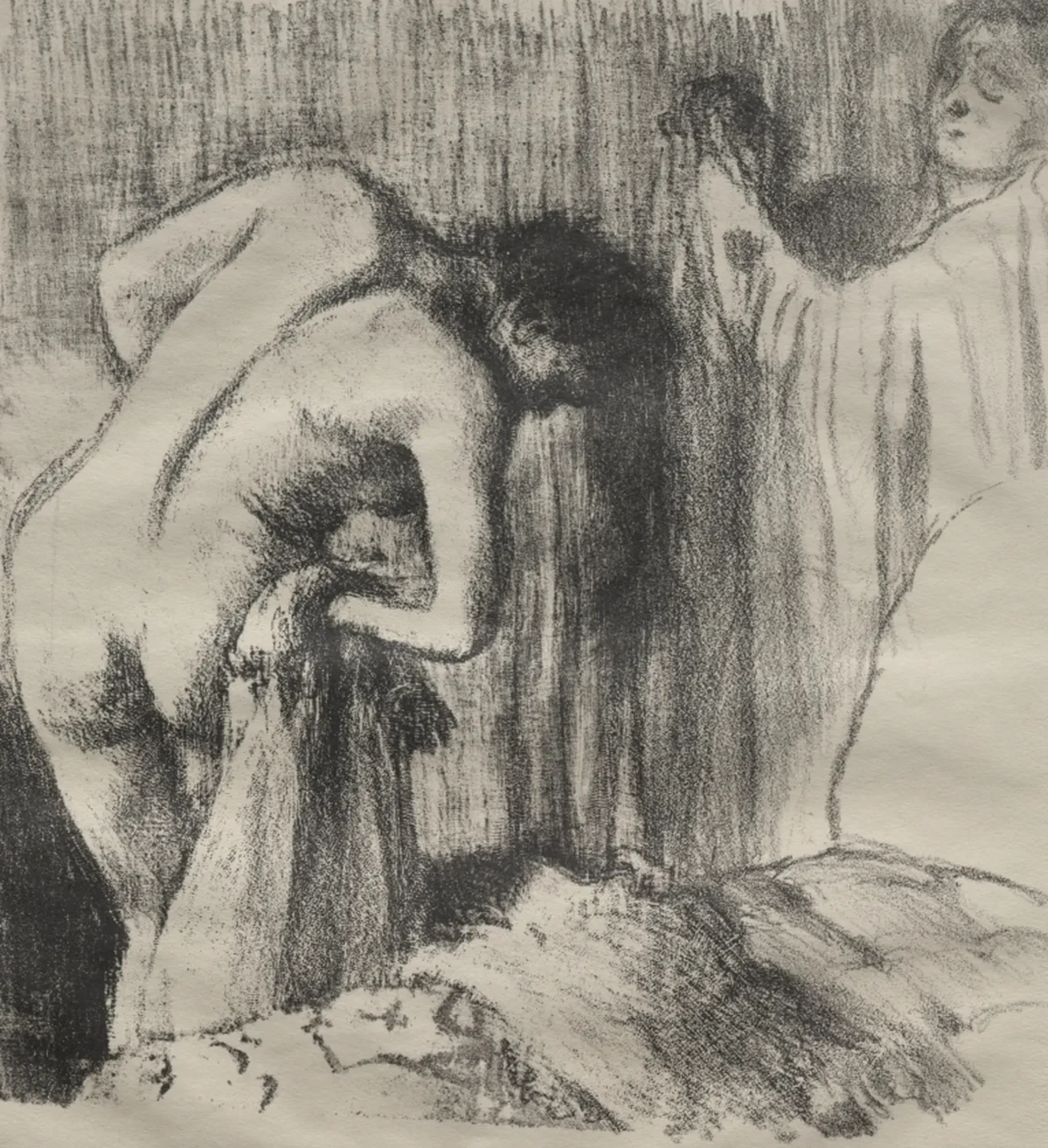 After the Bath III, Edgar Degas