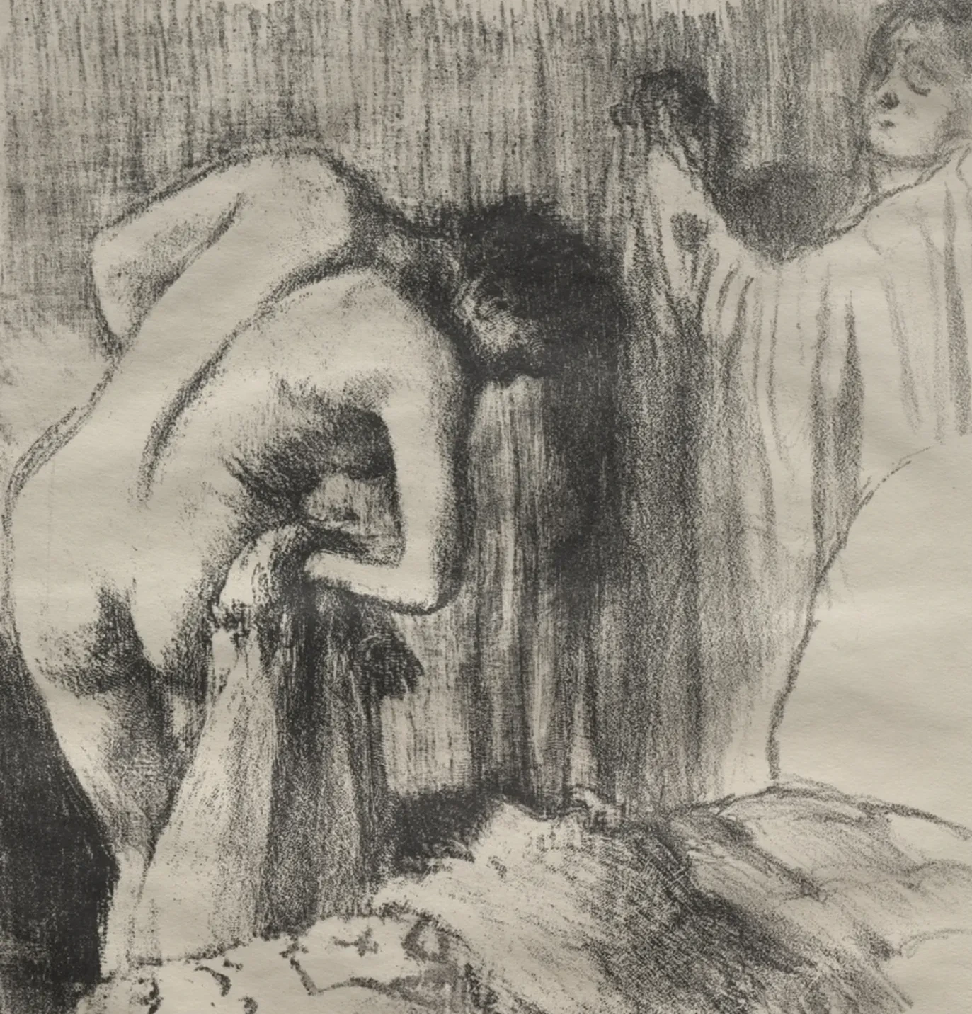 Après le bain III, Edgar Degas