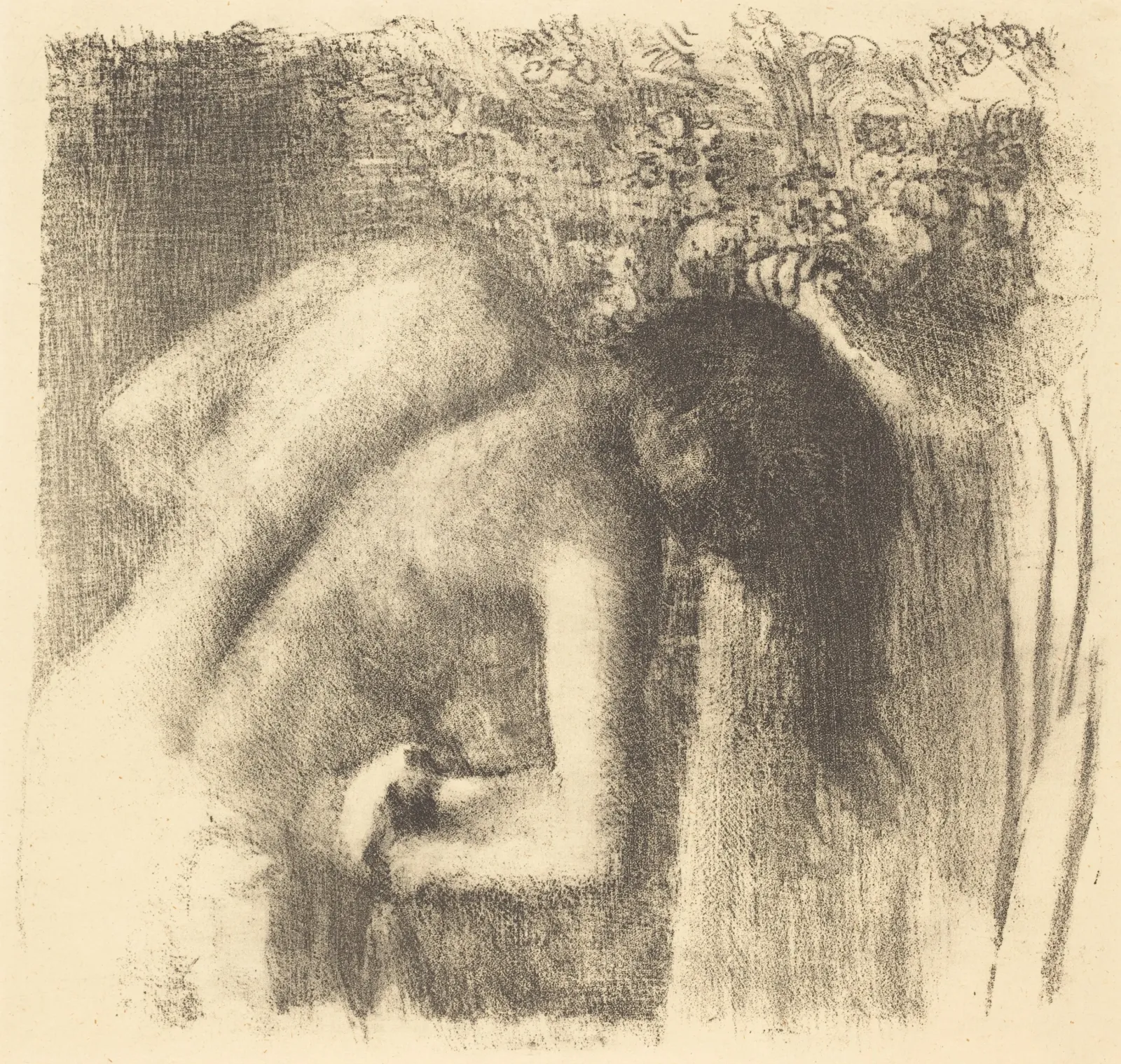 After the Bath (La sortie du bain (Grand planche)), Edgar Degas