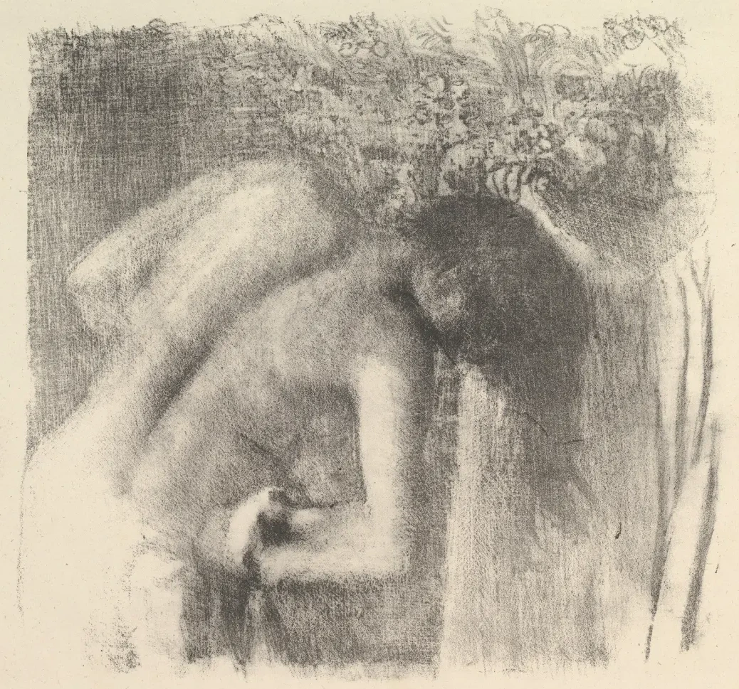 Après le bain (grande version), Edgar Degas