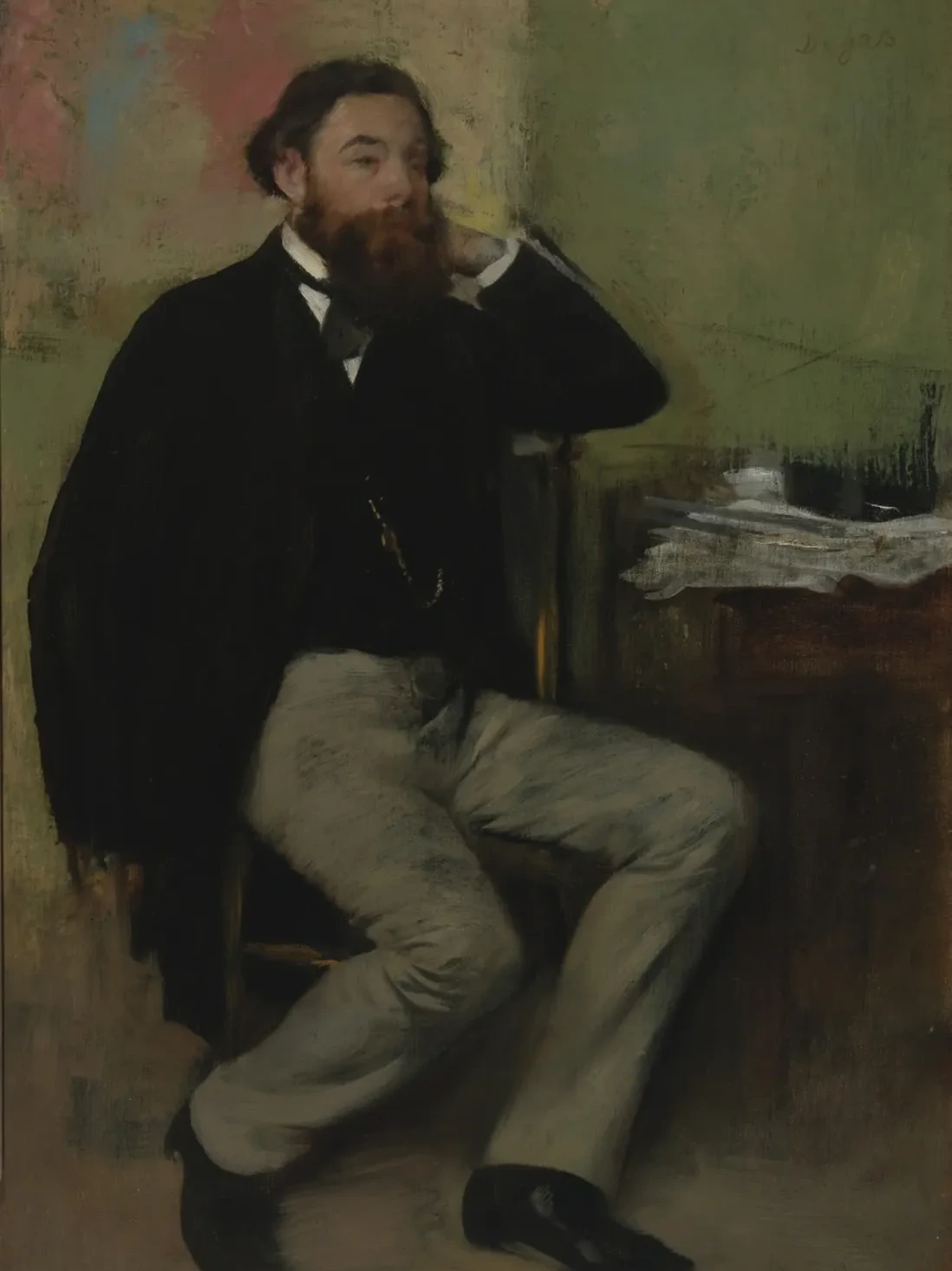 Alfred Niaudet, Edgar Degas