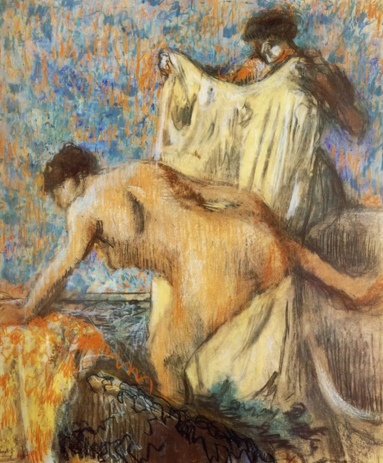 Après le bain, Edgar Degas