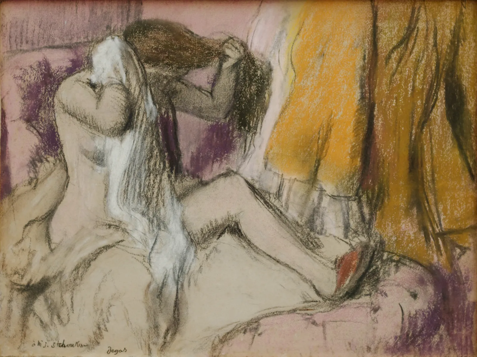 Après le bain, Edgar Degas
