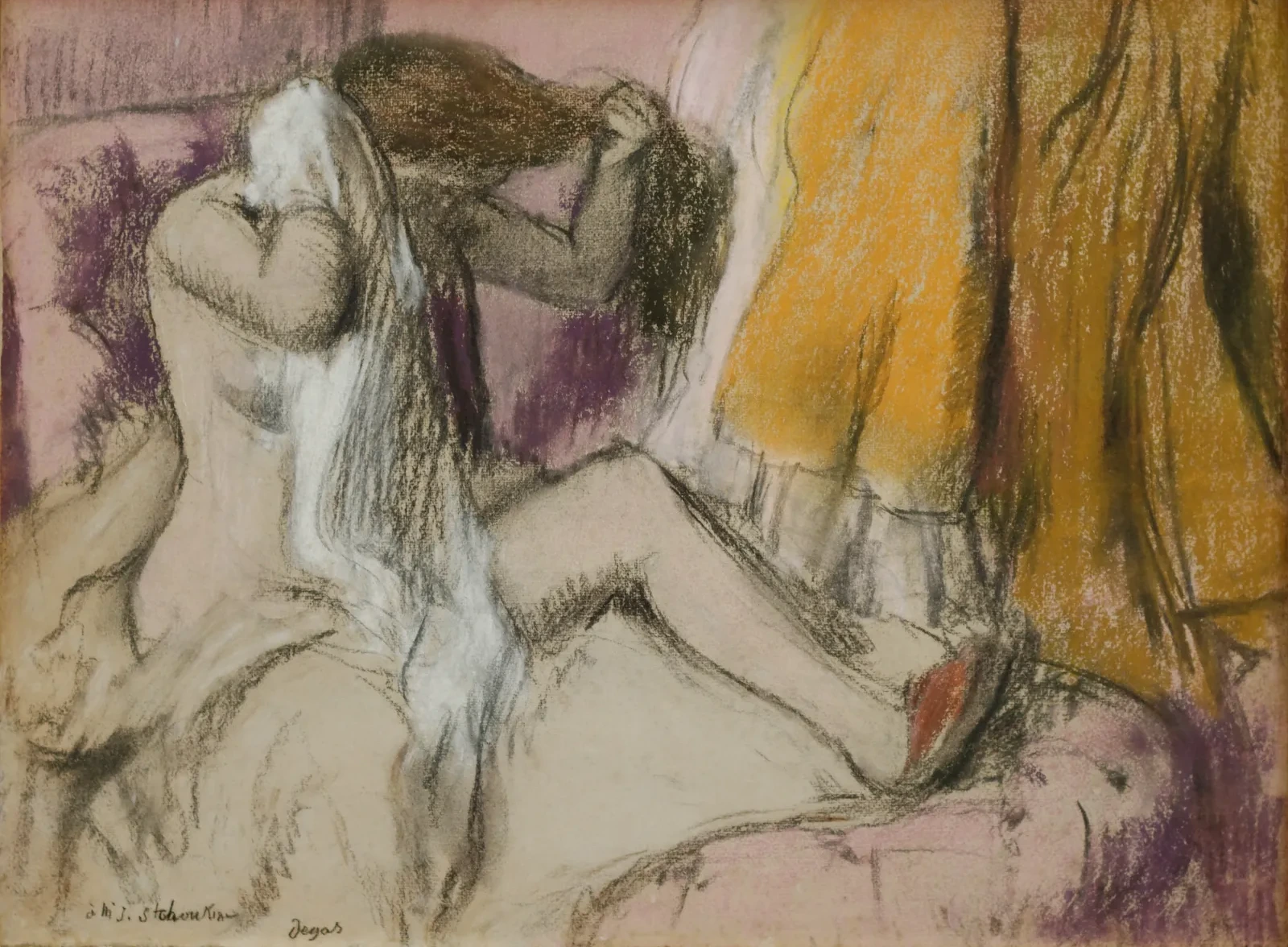 Après le bain, Edgar Degas