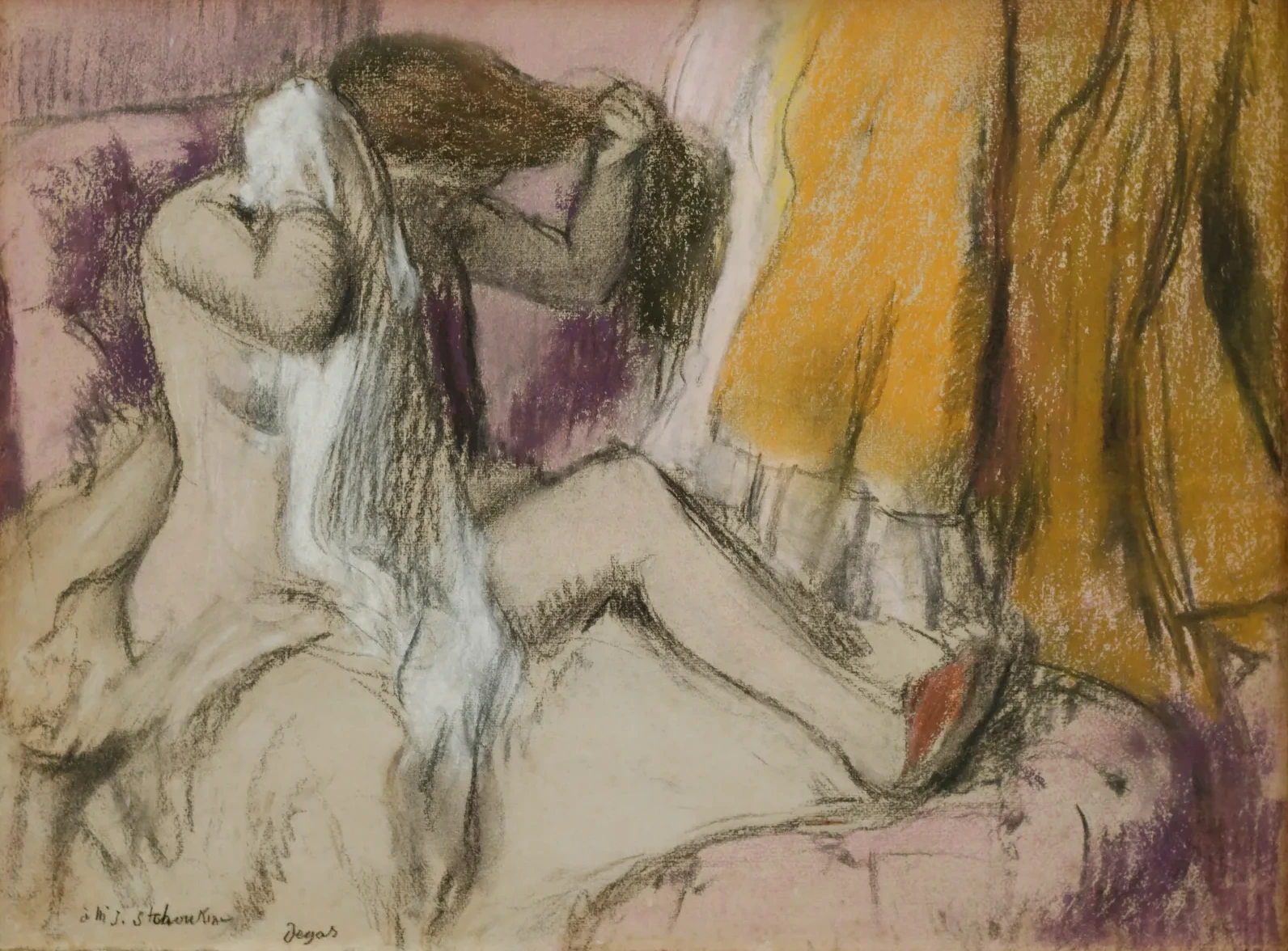 Après le bain, Edgar Degas