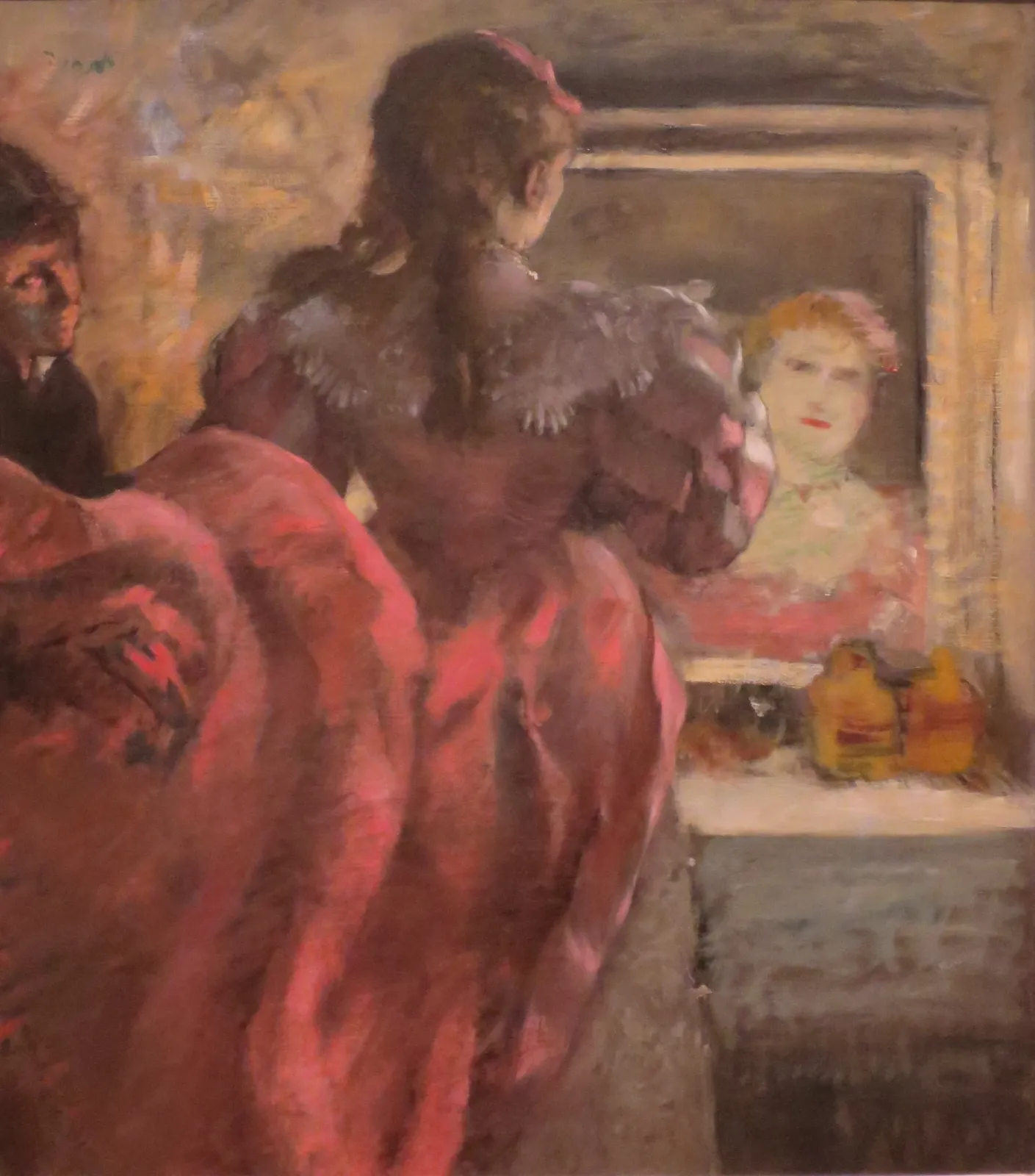 Artiste dans sa loge, Edgar Degas