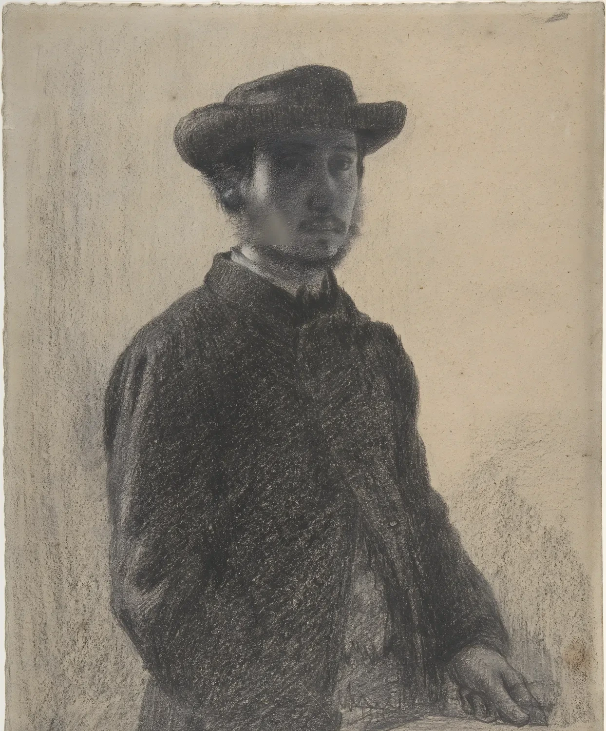 Autoportrait, Edgar Degas