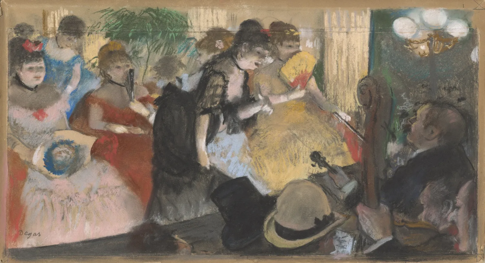 Café-Concert, Edgar Degas