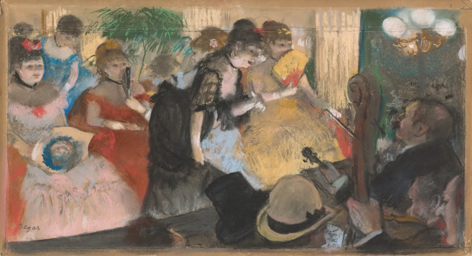 Café-Concert, Edgar Degas
