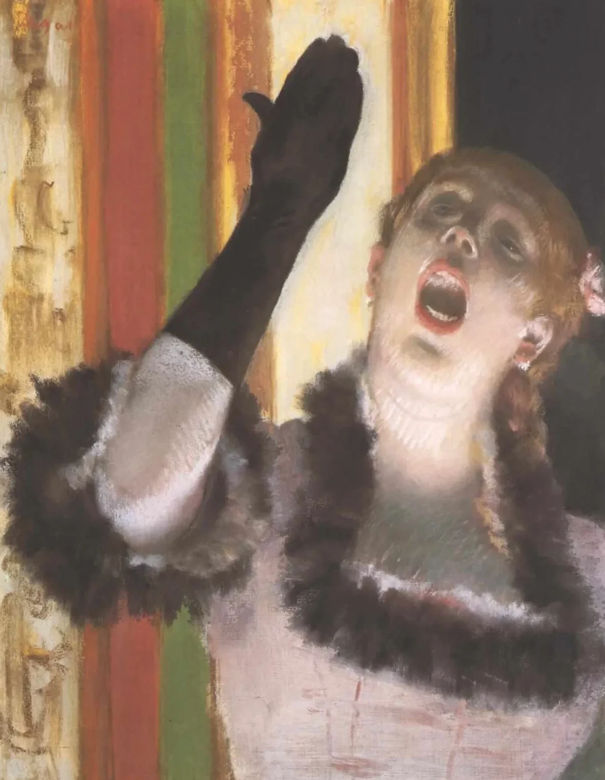 Chanteuse de Café, Edgar Degas