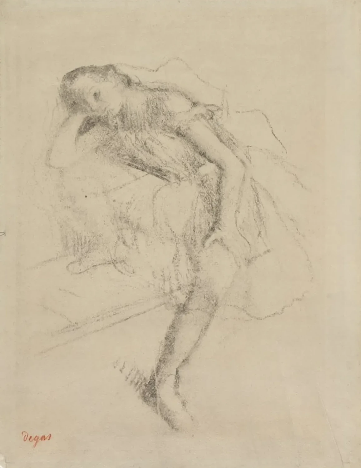 Dancer at Rest, Edgar Degas
