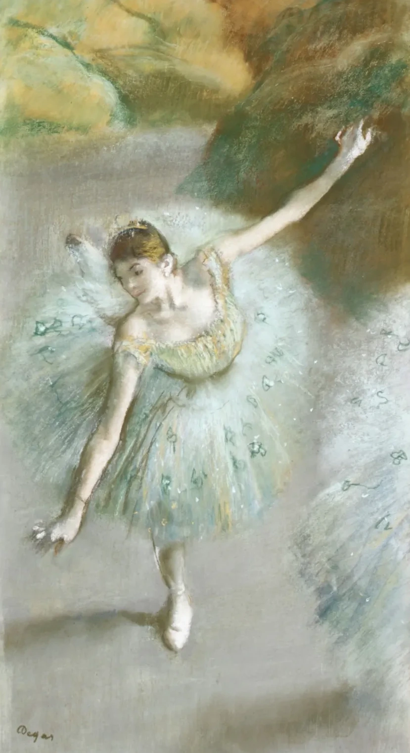 Dancer in Green, Edgar Degas