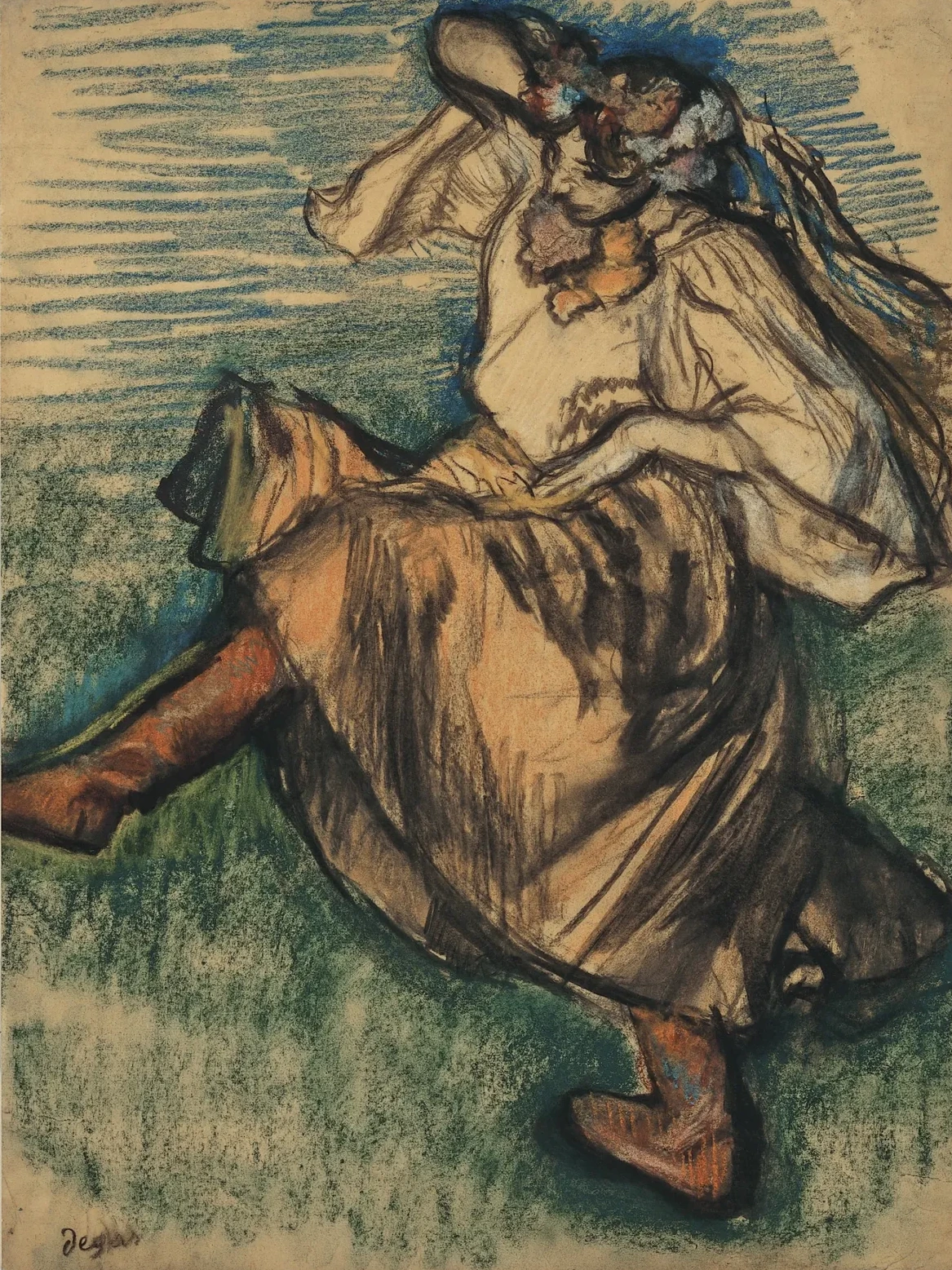 Dancer in Ukrainian Dress, Edgar Degas