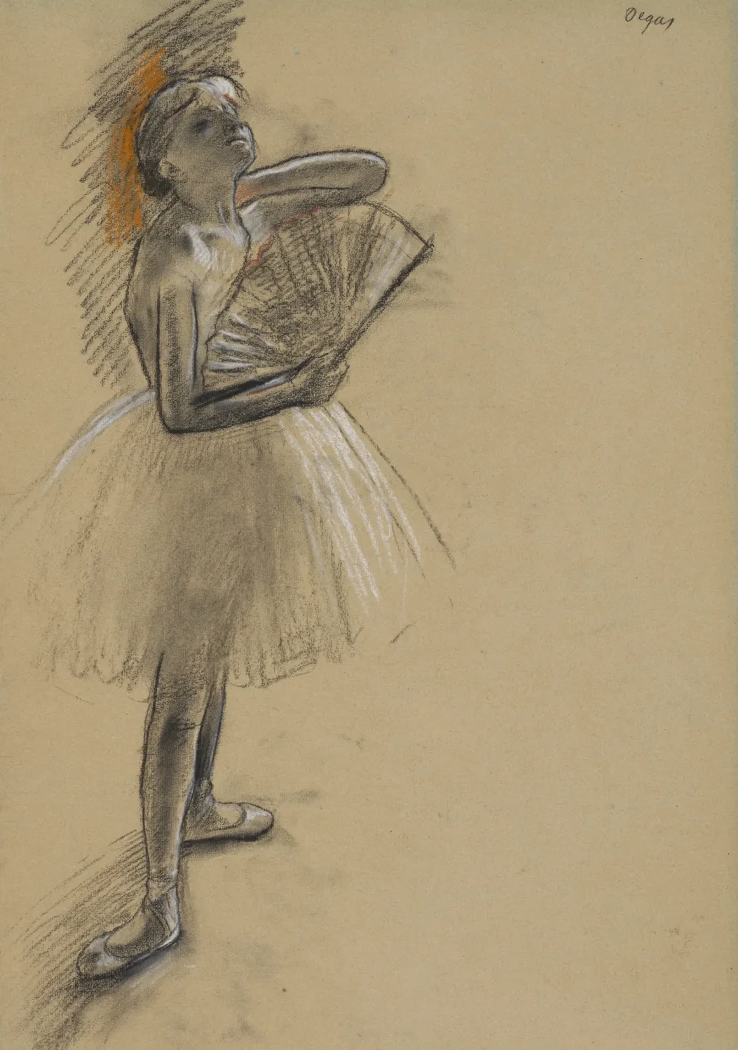 Dancer with a Fan, Edgar Degas