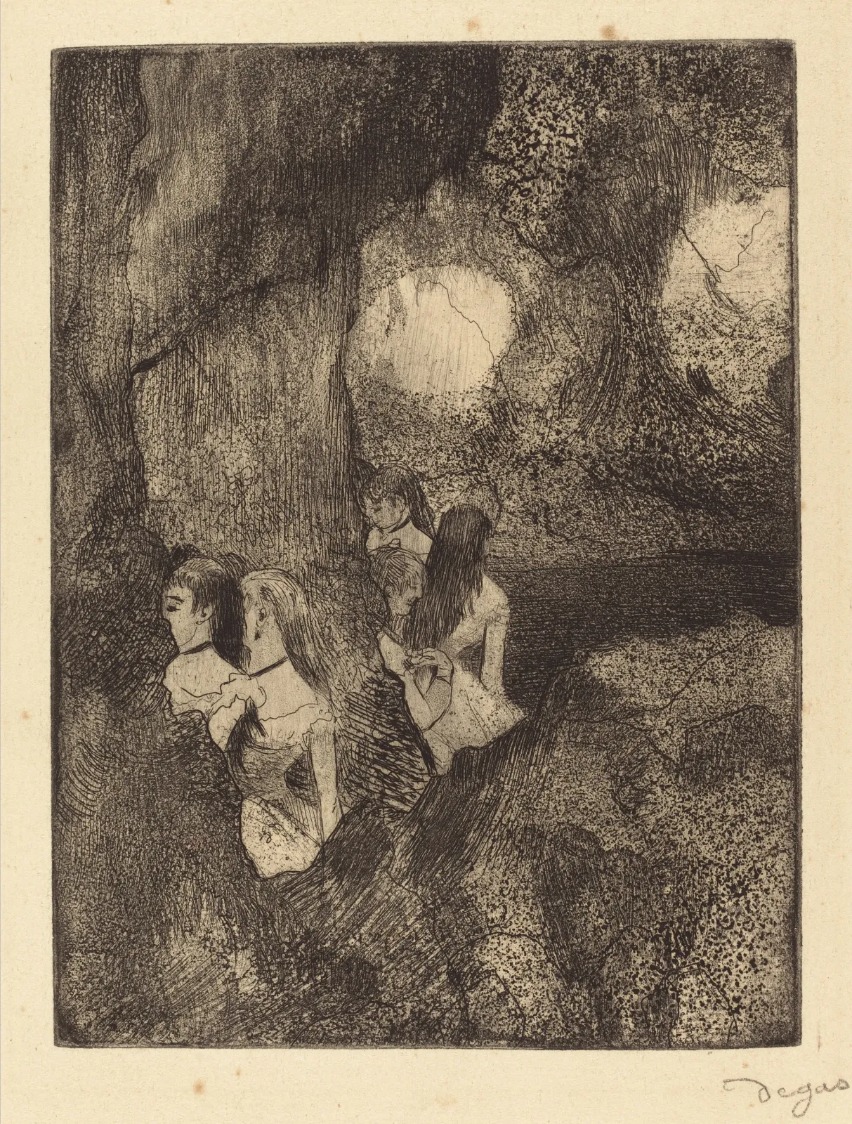 Dancers in the Wings, Edgar Degas