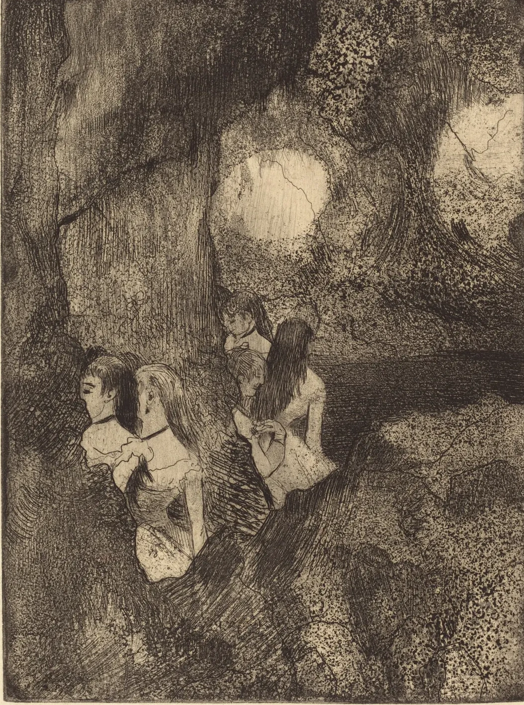 Dancers in the Wings, Edgar Degas
