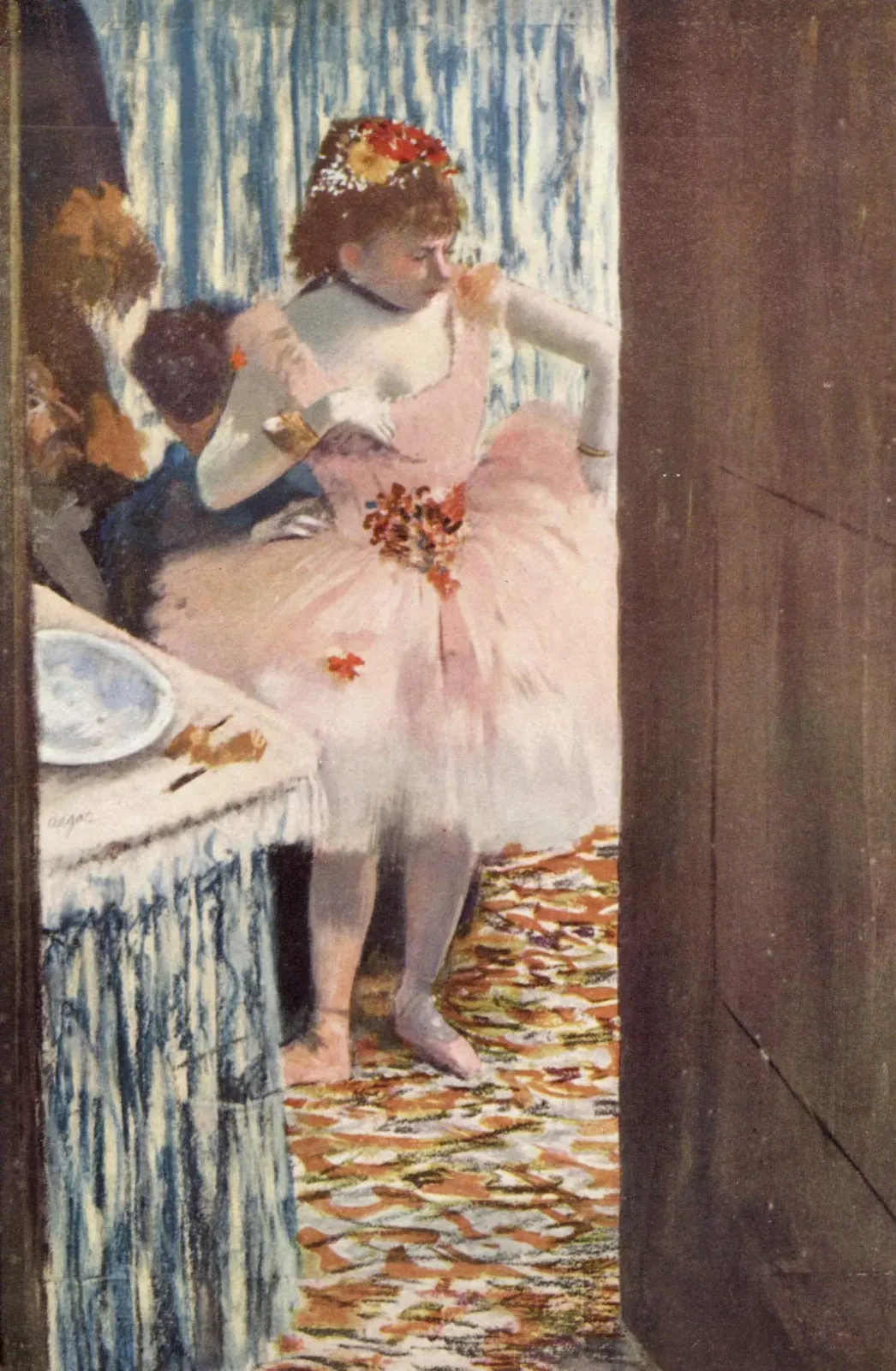 Danseuse dans sa loge, Edgar Degas