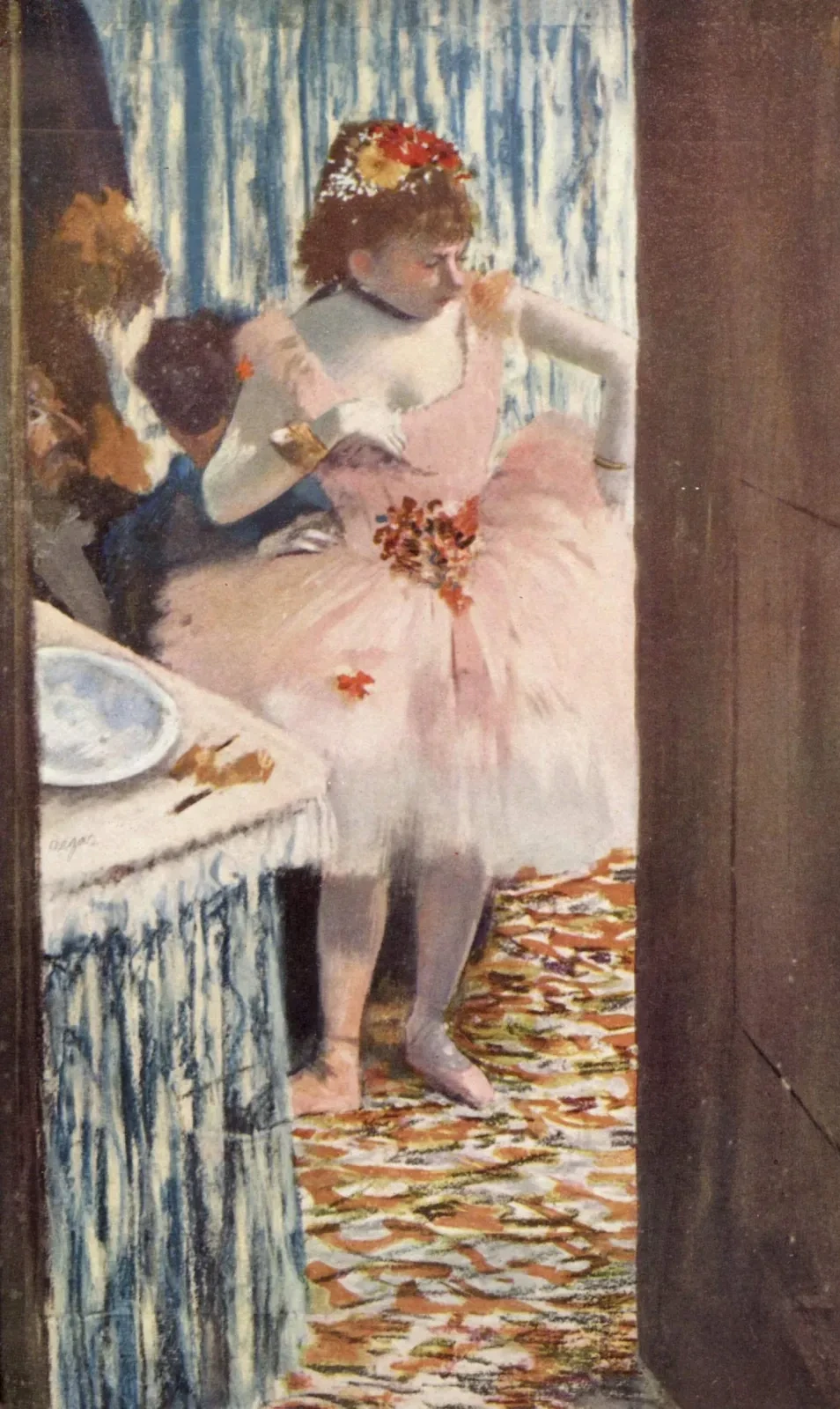 Danseuse dans sa loge, Edgar Degas