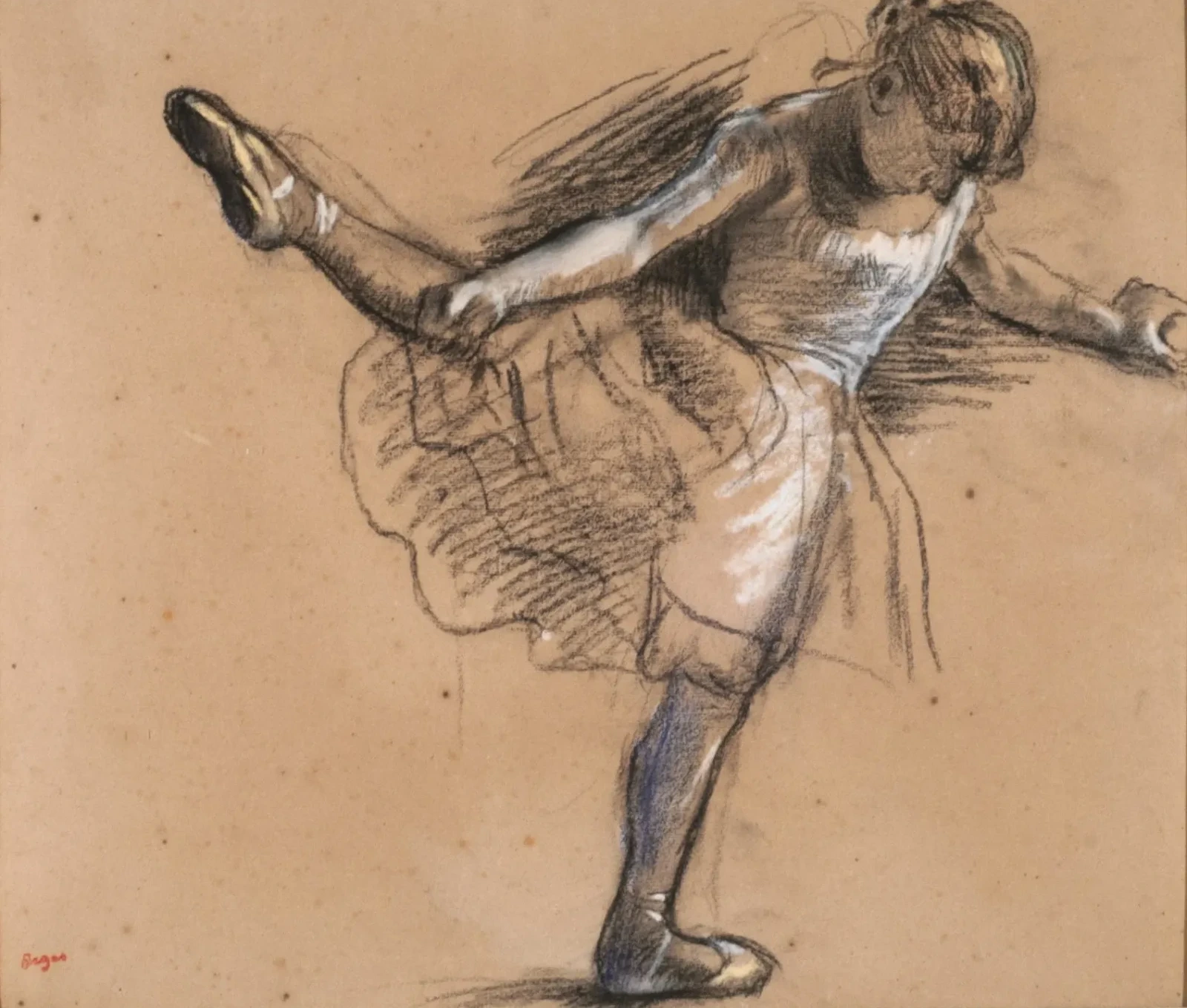 Danseuse debout, Edgar Degas