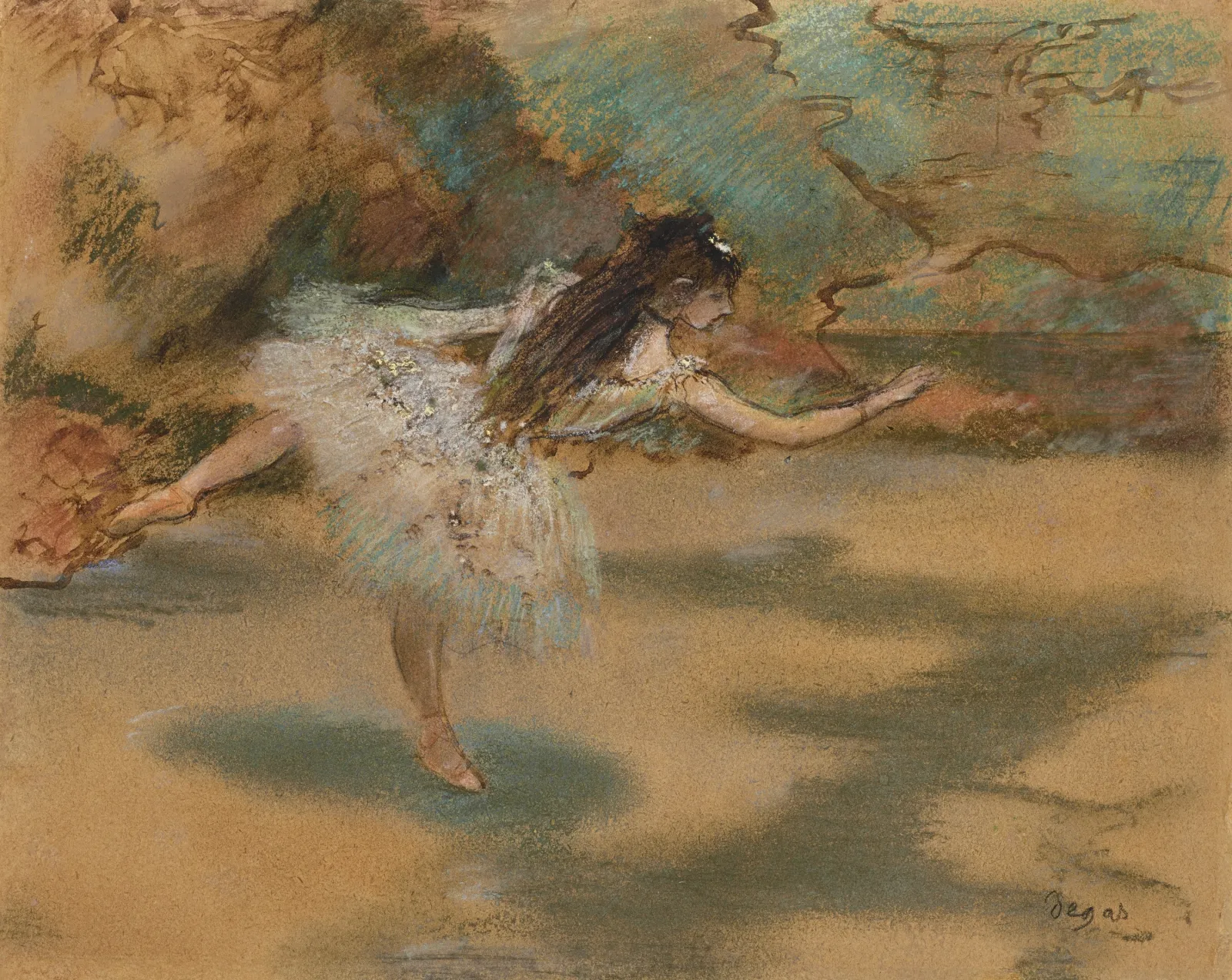 Danseuse sur une pointe, Edgar Degas
