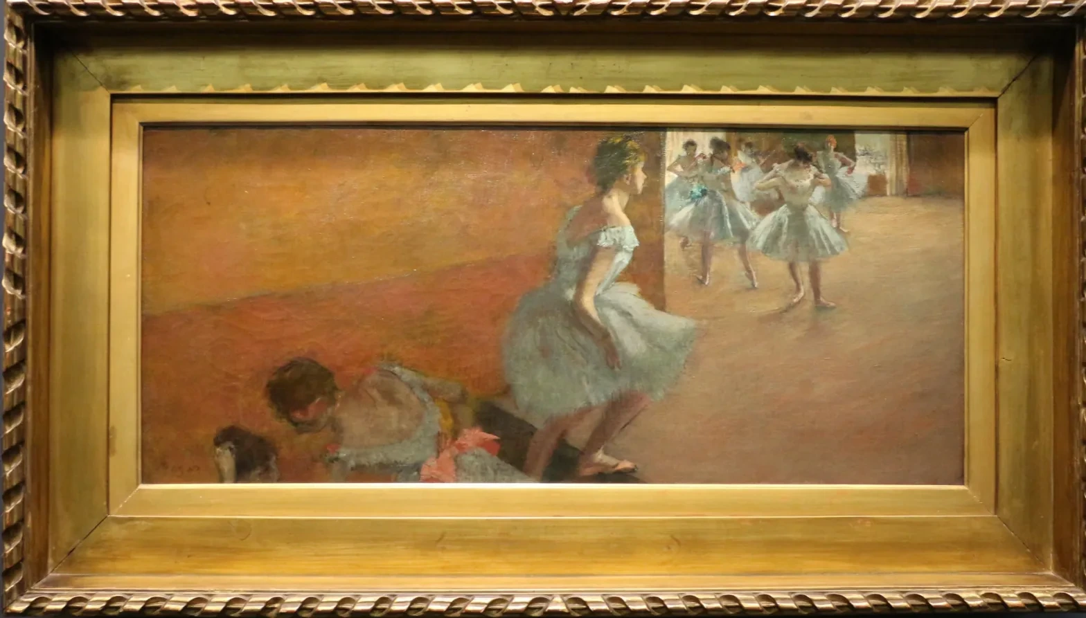 Danseuses montant un escalier, Edgar Degas