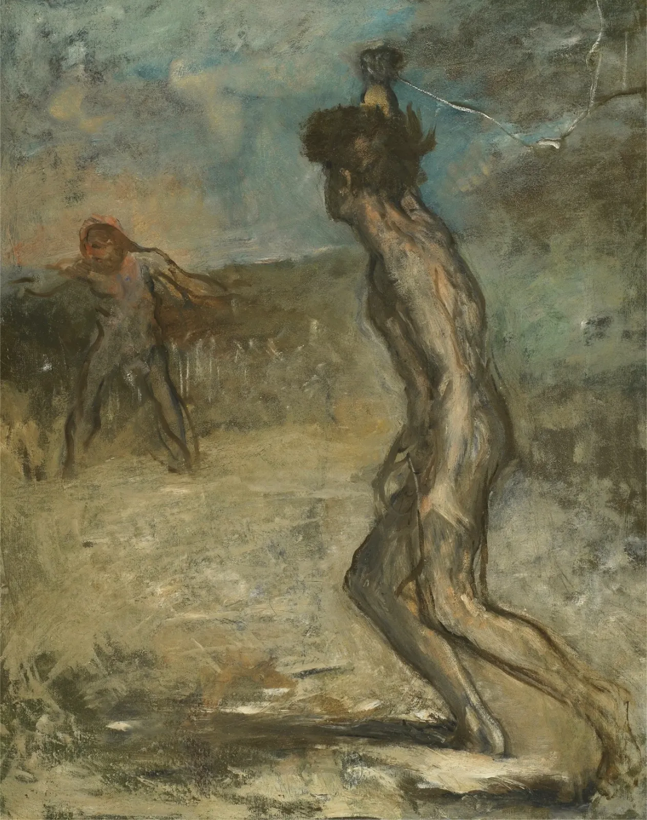 David and Goliath, Edgar Degas