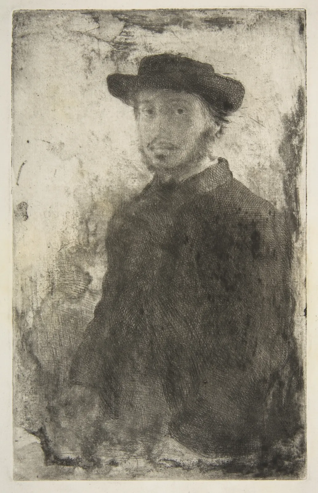 Edgar Degas: Self-Portrait, Edgar Degas