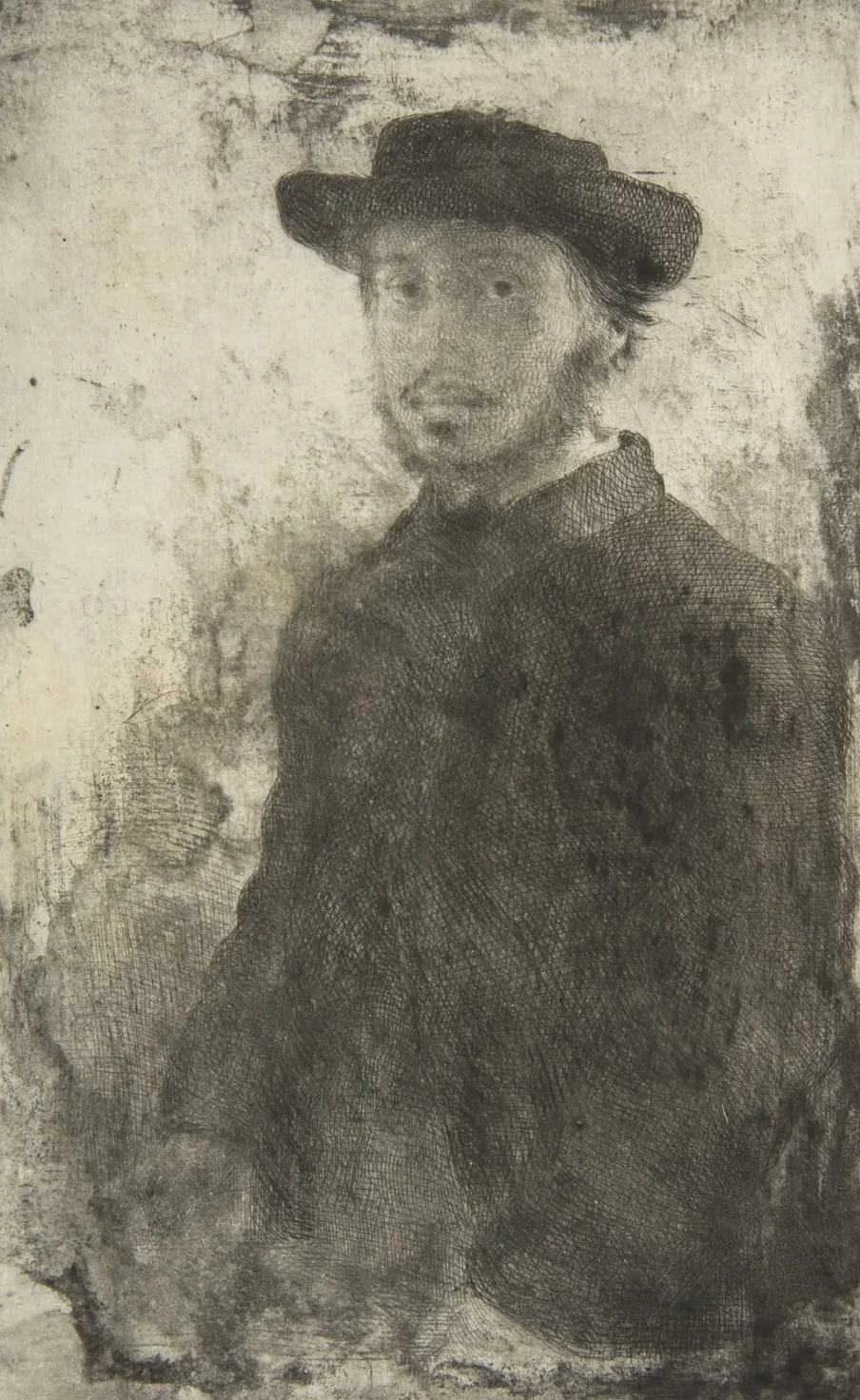 Edgar Degas: Self-Portrait, Edgar Degas