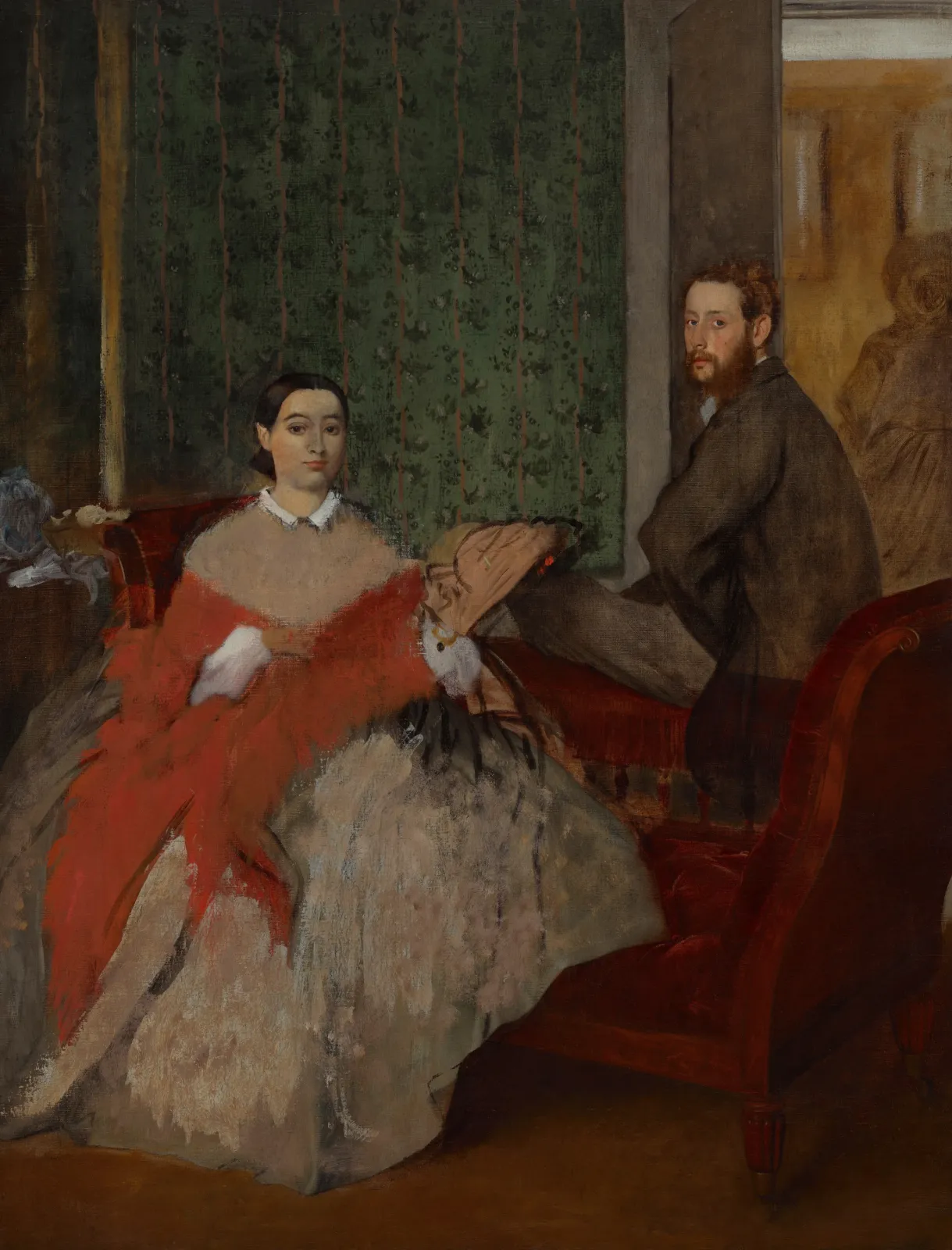 Edmondo and Thérèse Morbilli, Edgar Degas