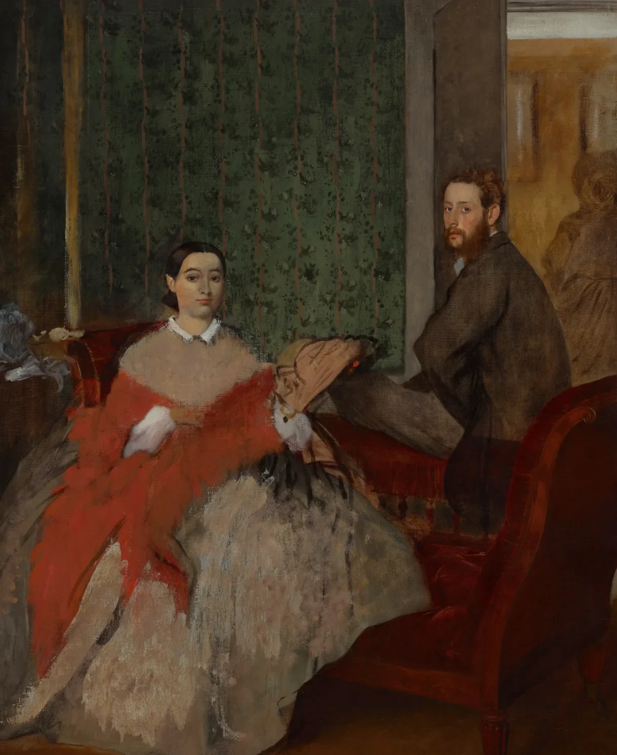 Edmondo and Thérèse Morbilli, Edgar Degas