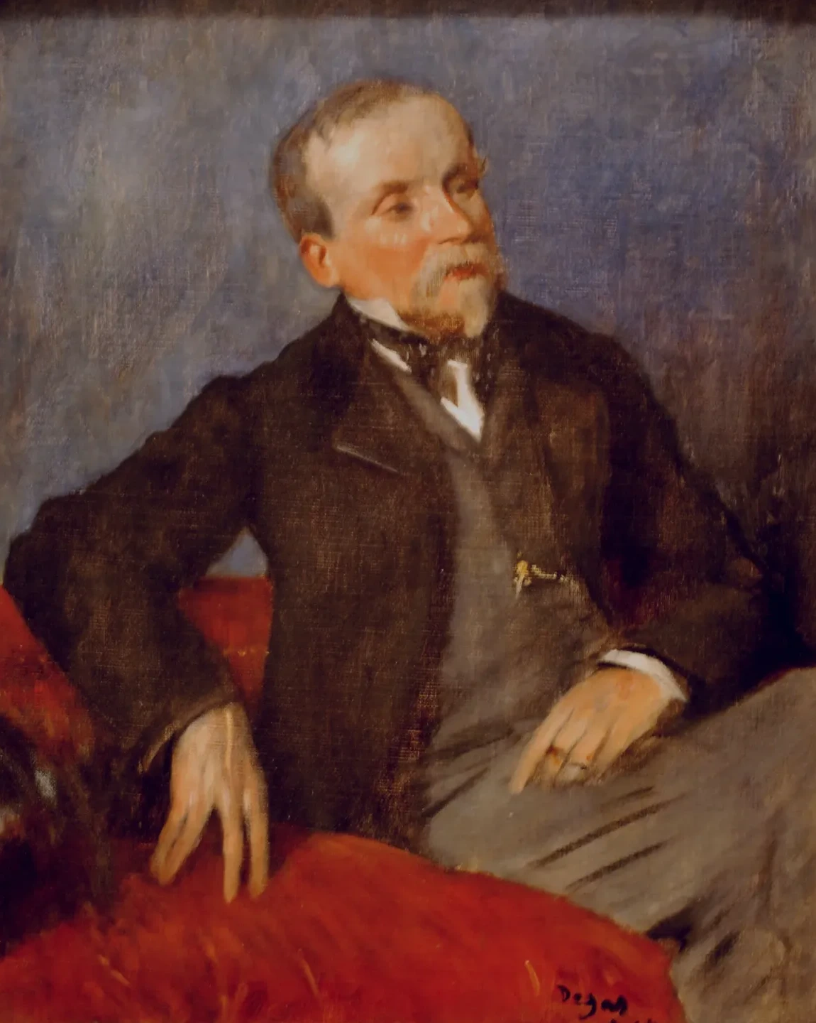 Évariste de Valernes, Edgar Degas