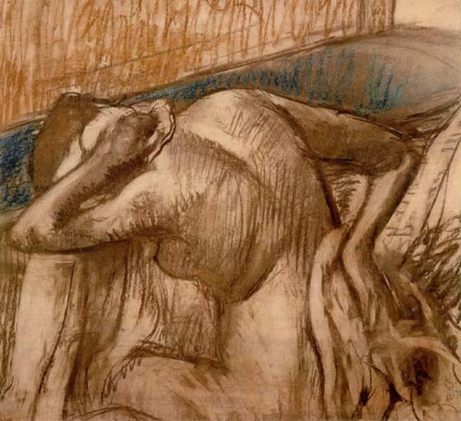 Femme à sa toilette, Edgar Degas