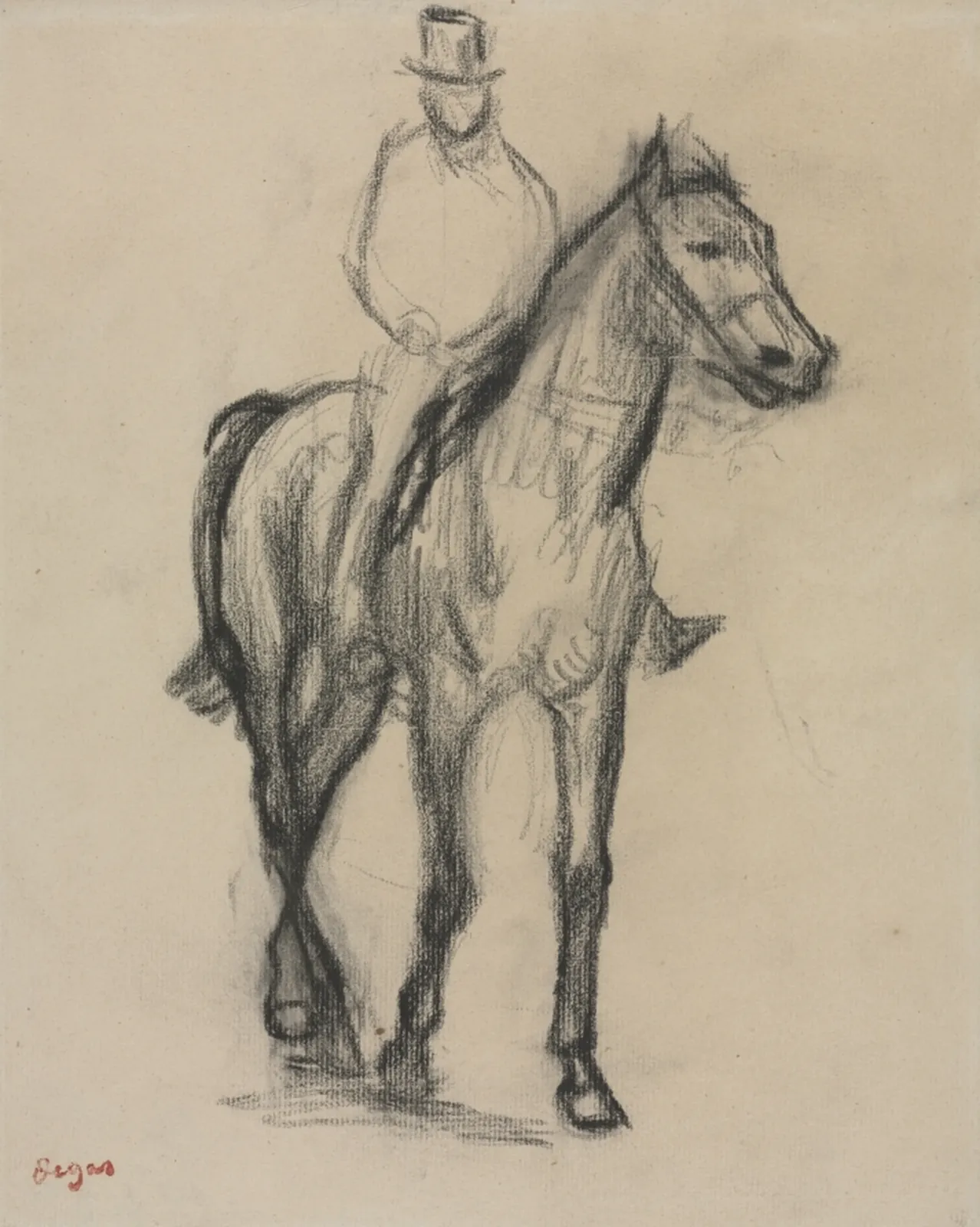 Horse and Rider, Edgar Degas